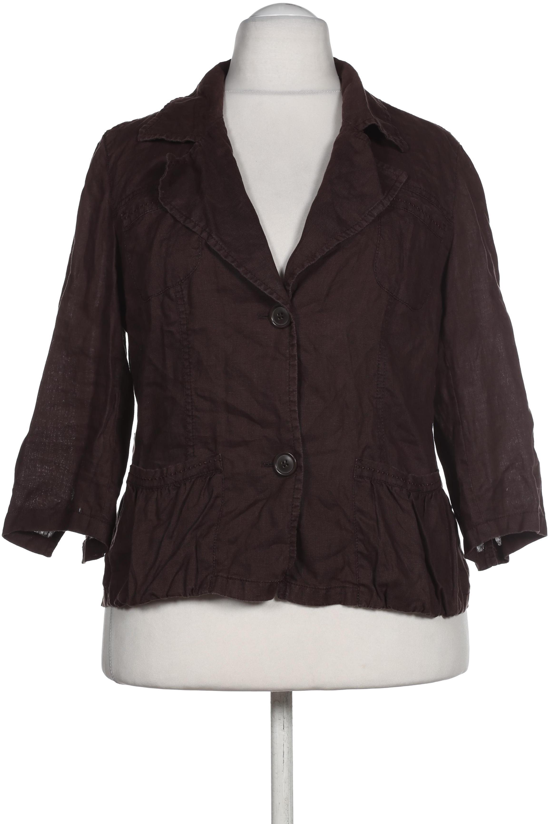 

Taifun Damen Blazer, braun, Gr. 44