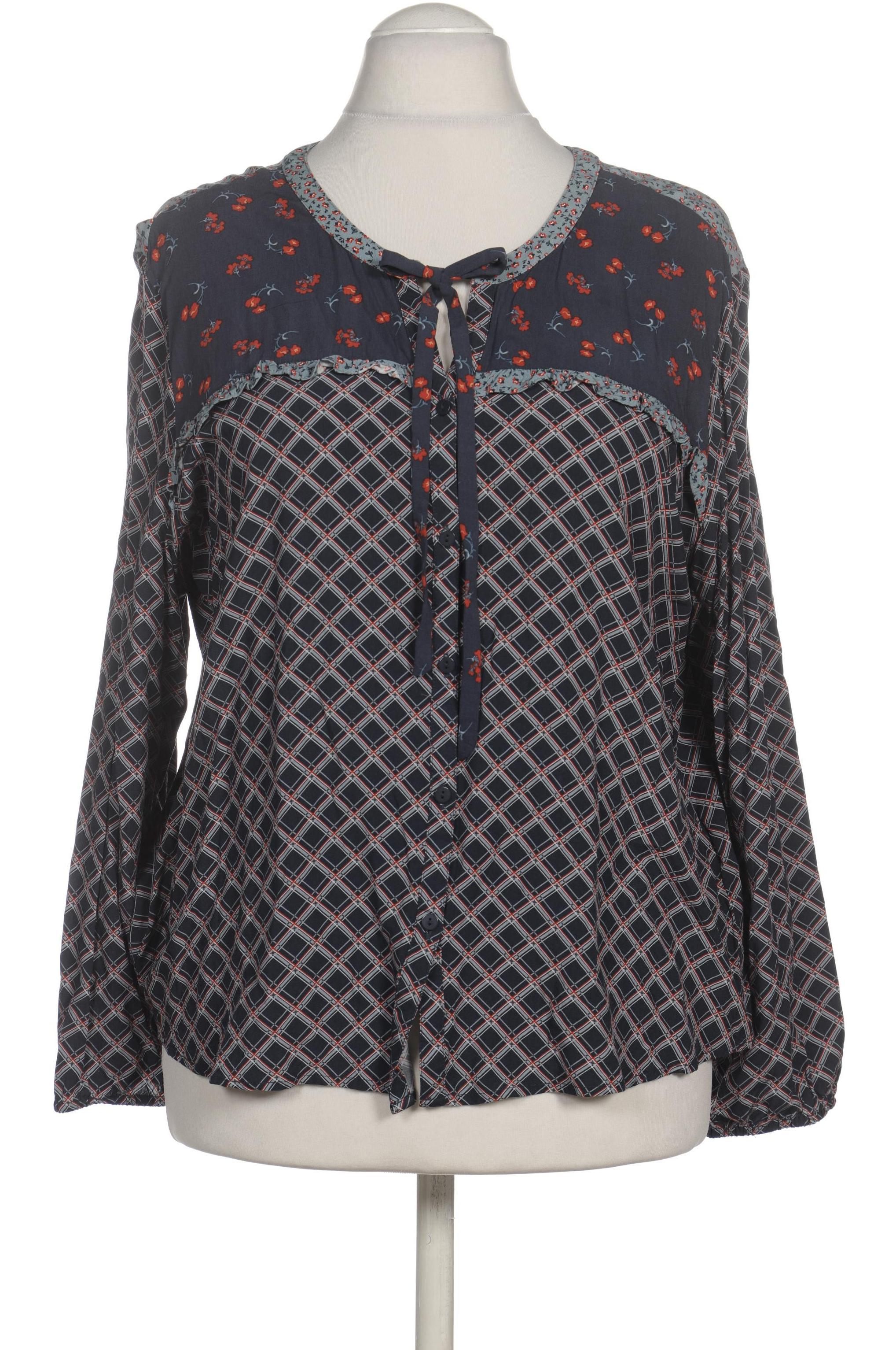 

Taifun Damen Bluse, blau, Gr. 46