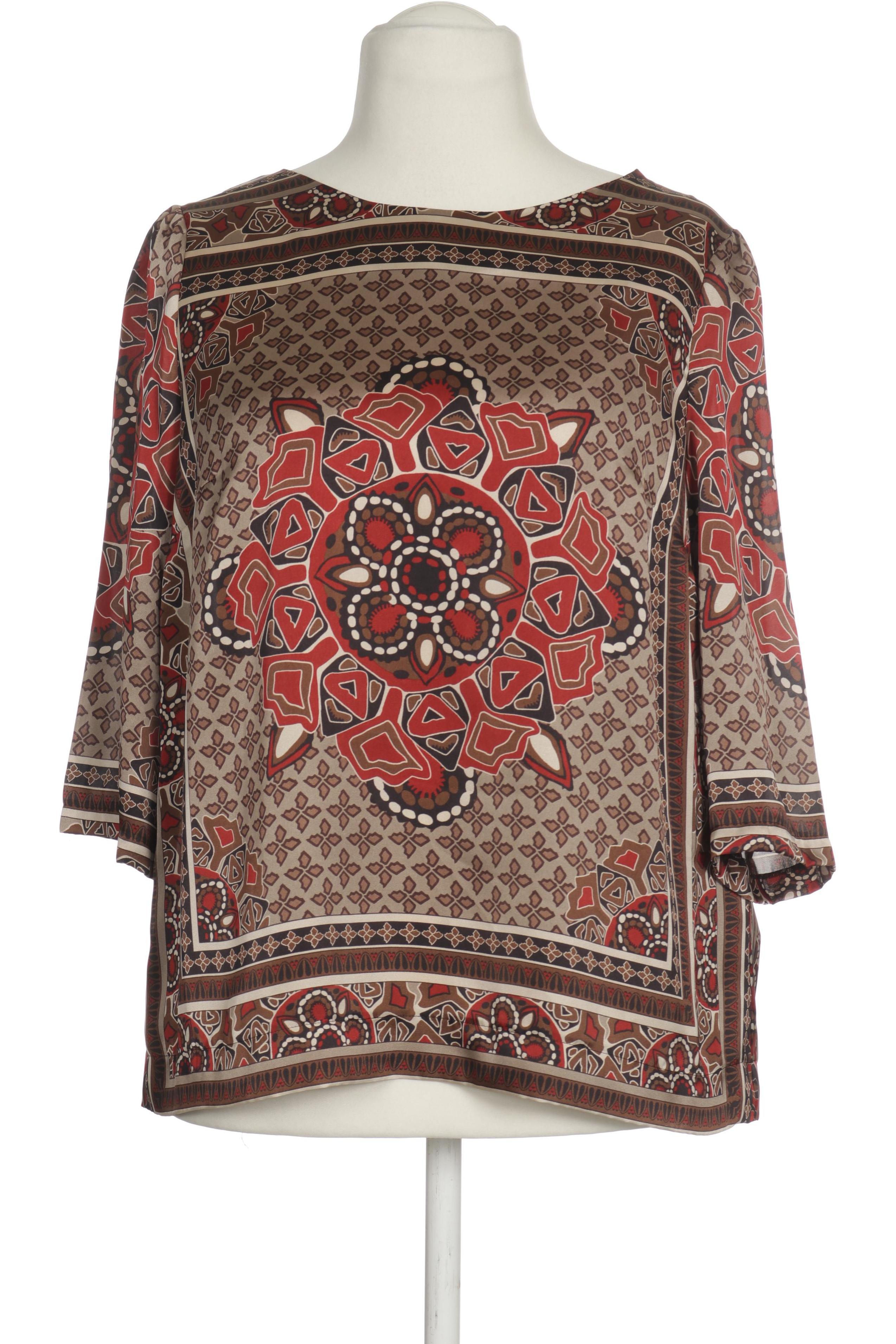 

Taifun Damen Bluse, braun, Gr. 44