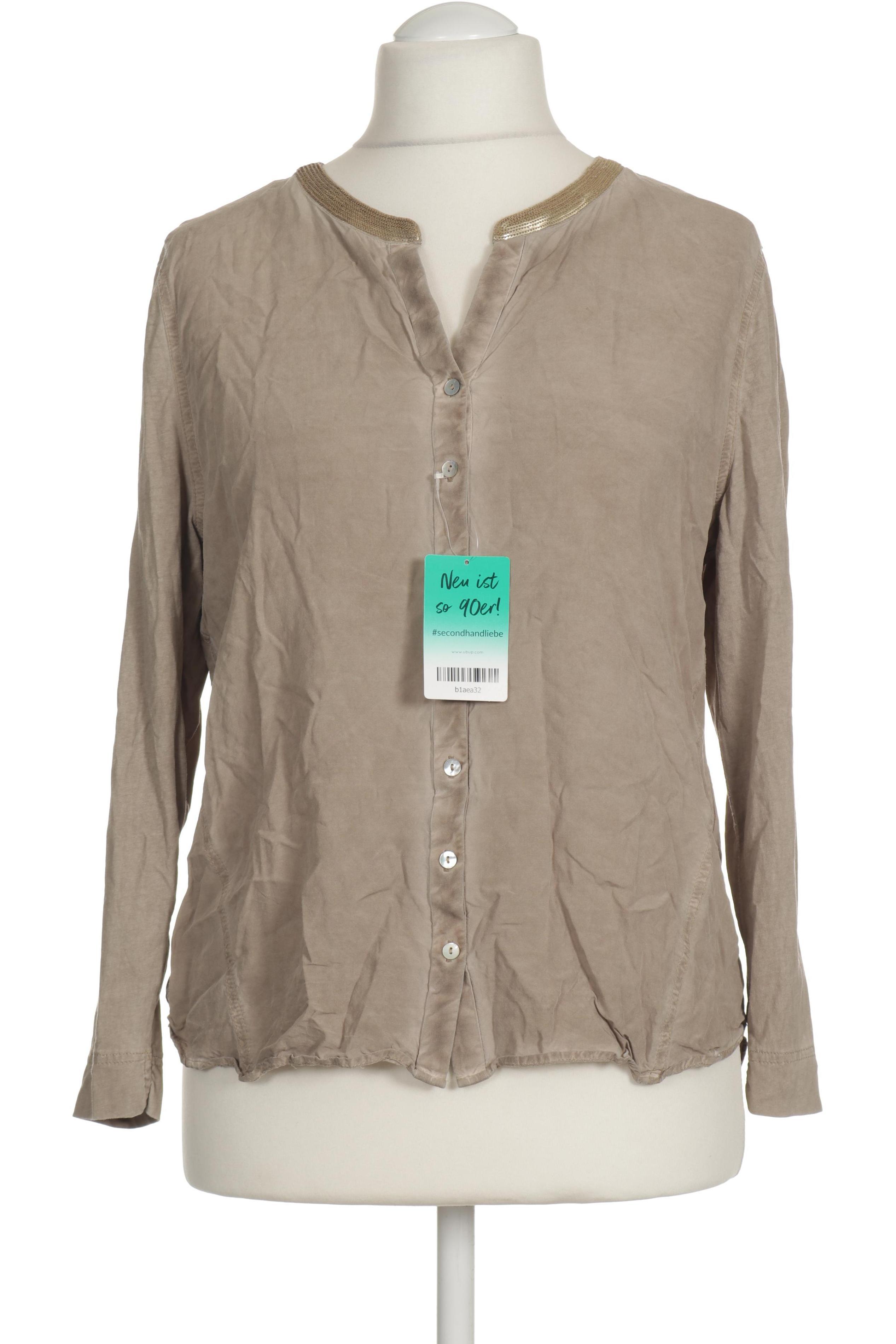 

Taifun Damen Bluse, braun, Gr. 44