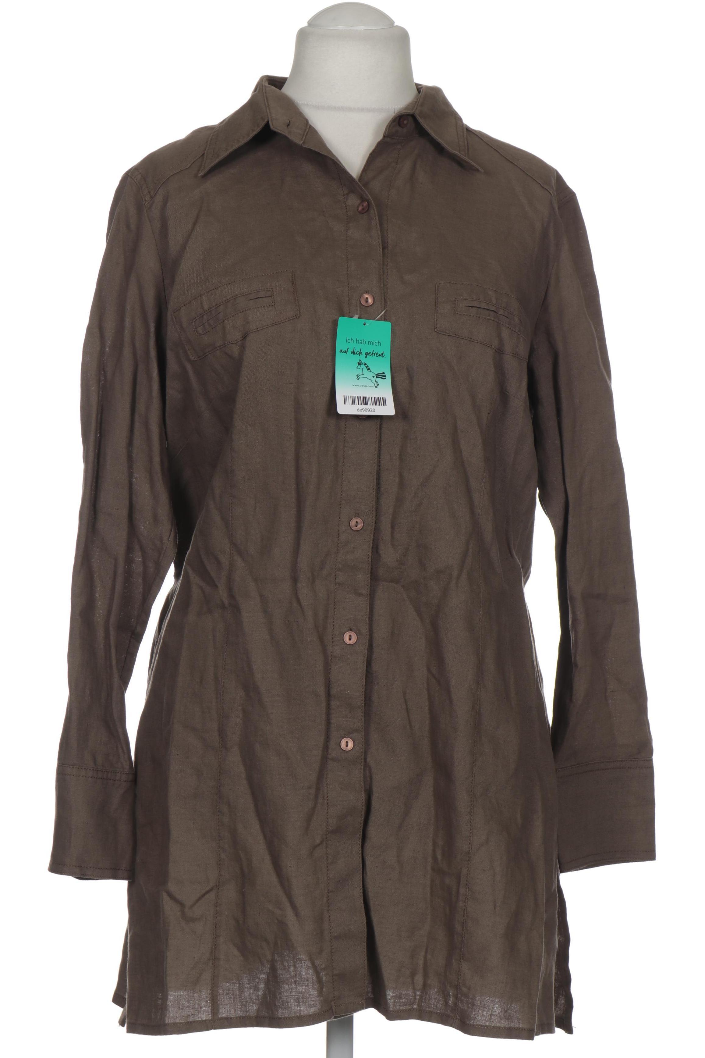 

Taifun Damen Bluse, braun, Gr. 46