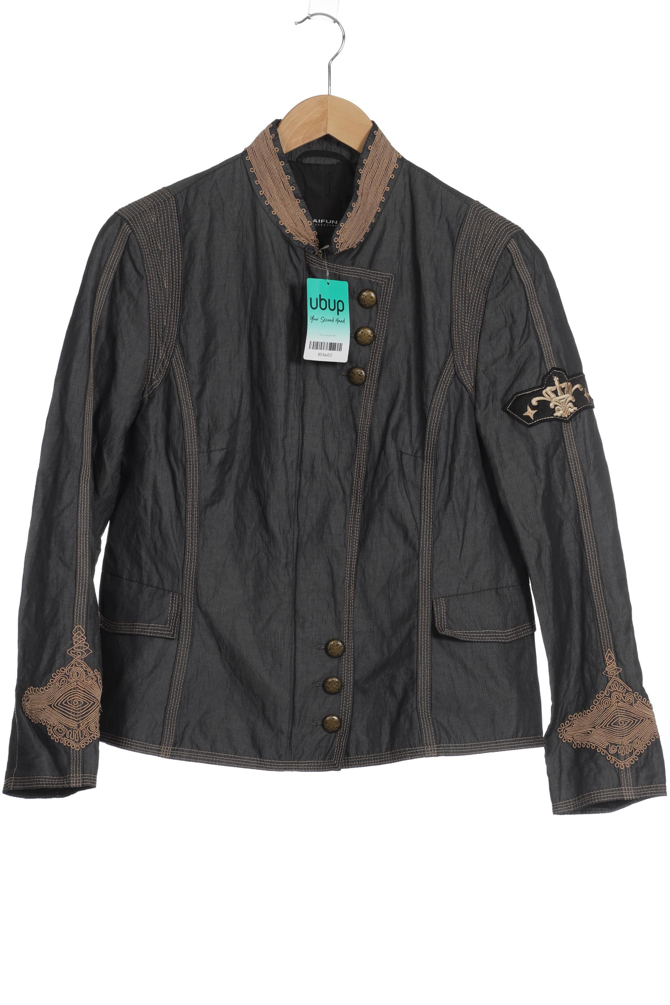 

Taifun Damen Jacke, grau, Gr. 44