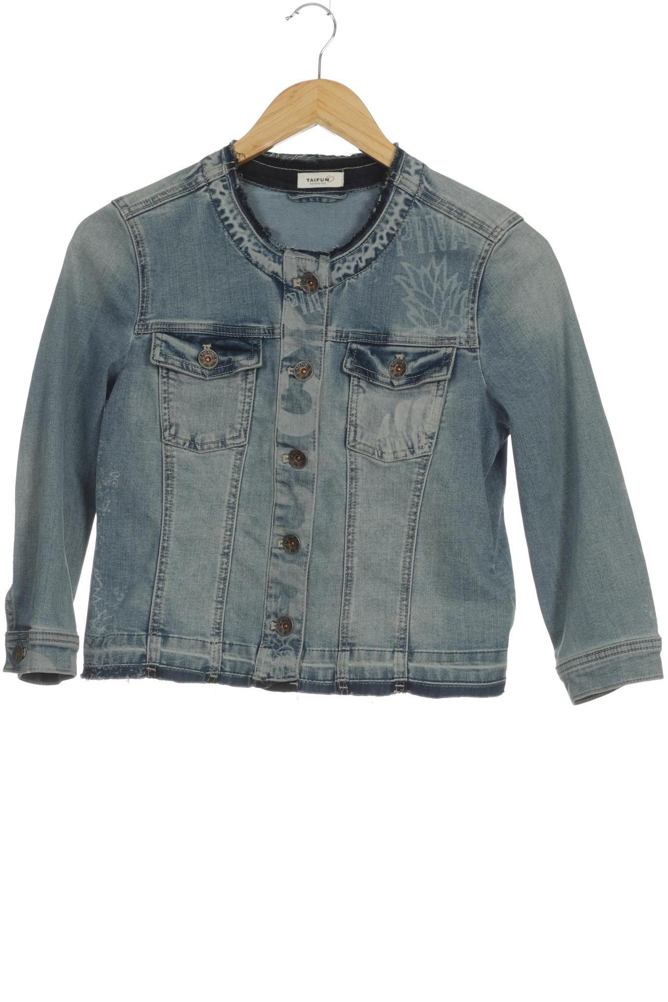 

Taifun Damen Jacke, blau, Gr. 36