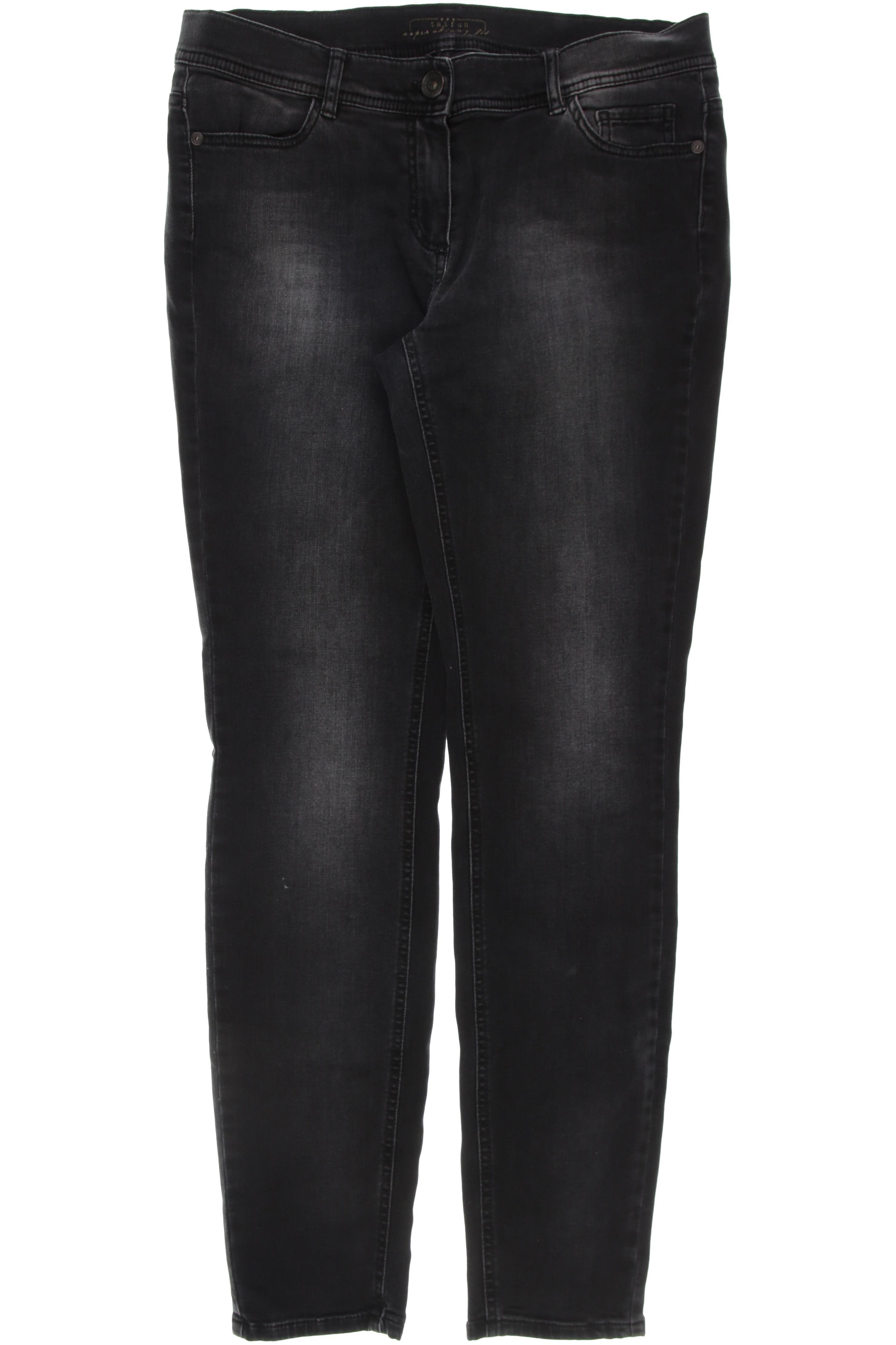 

Taifun Damen Jeans, schwarz, Gr. 40