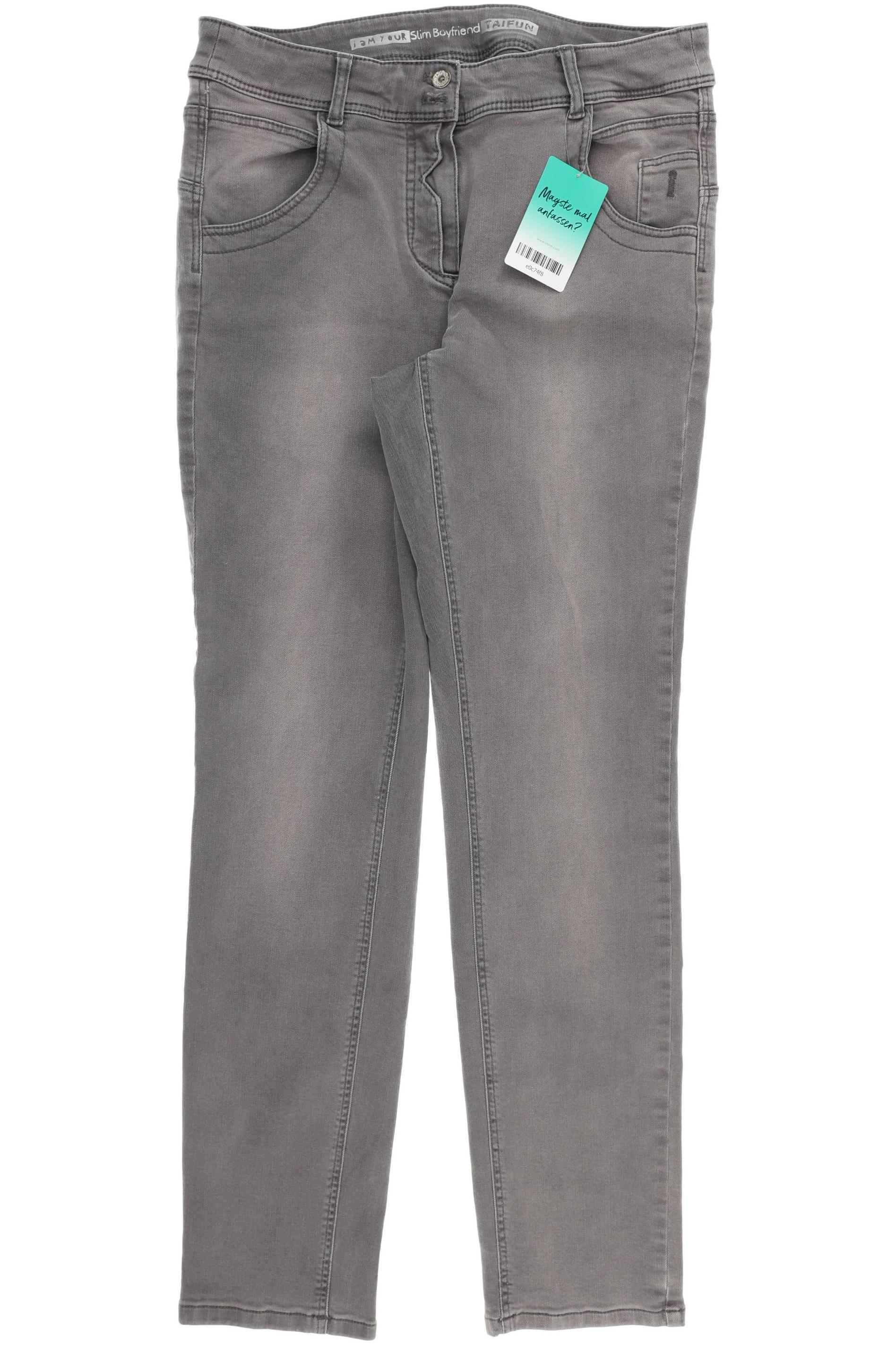 

Taifun Damen Jeans, grau, Gr. 38