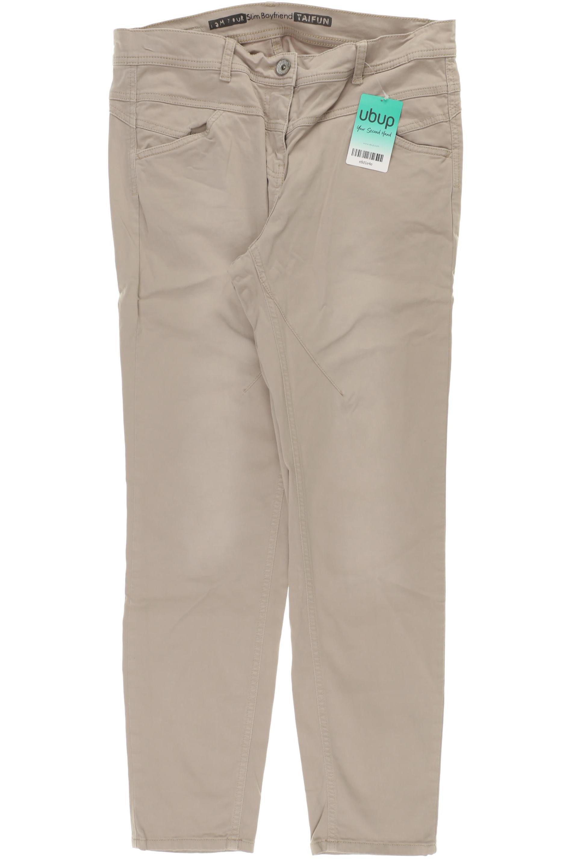 

Taifun Damen Jeans, beige, Gr. 40