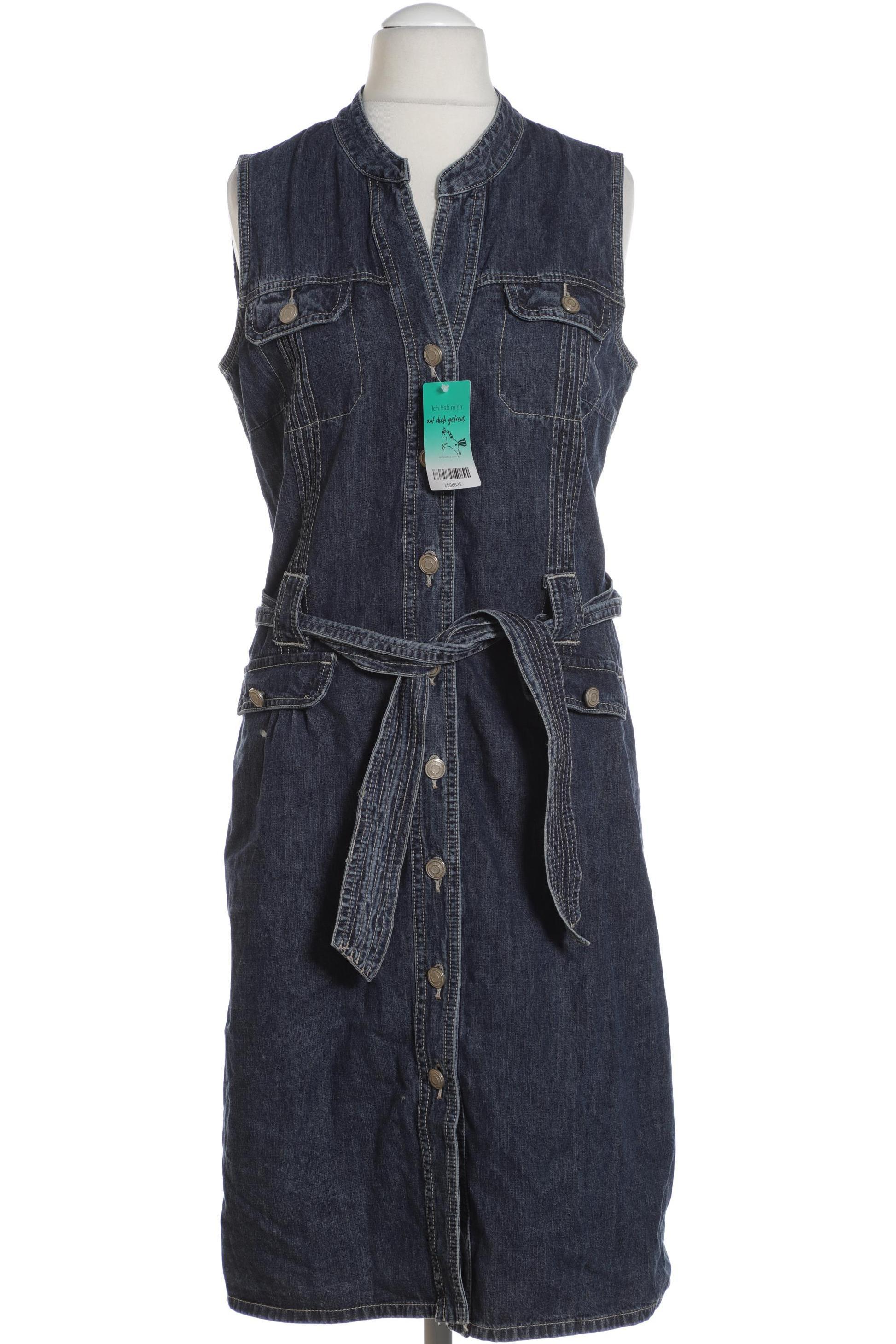 

Taifun Damen Kleid, blau, Gr. 40