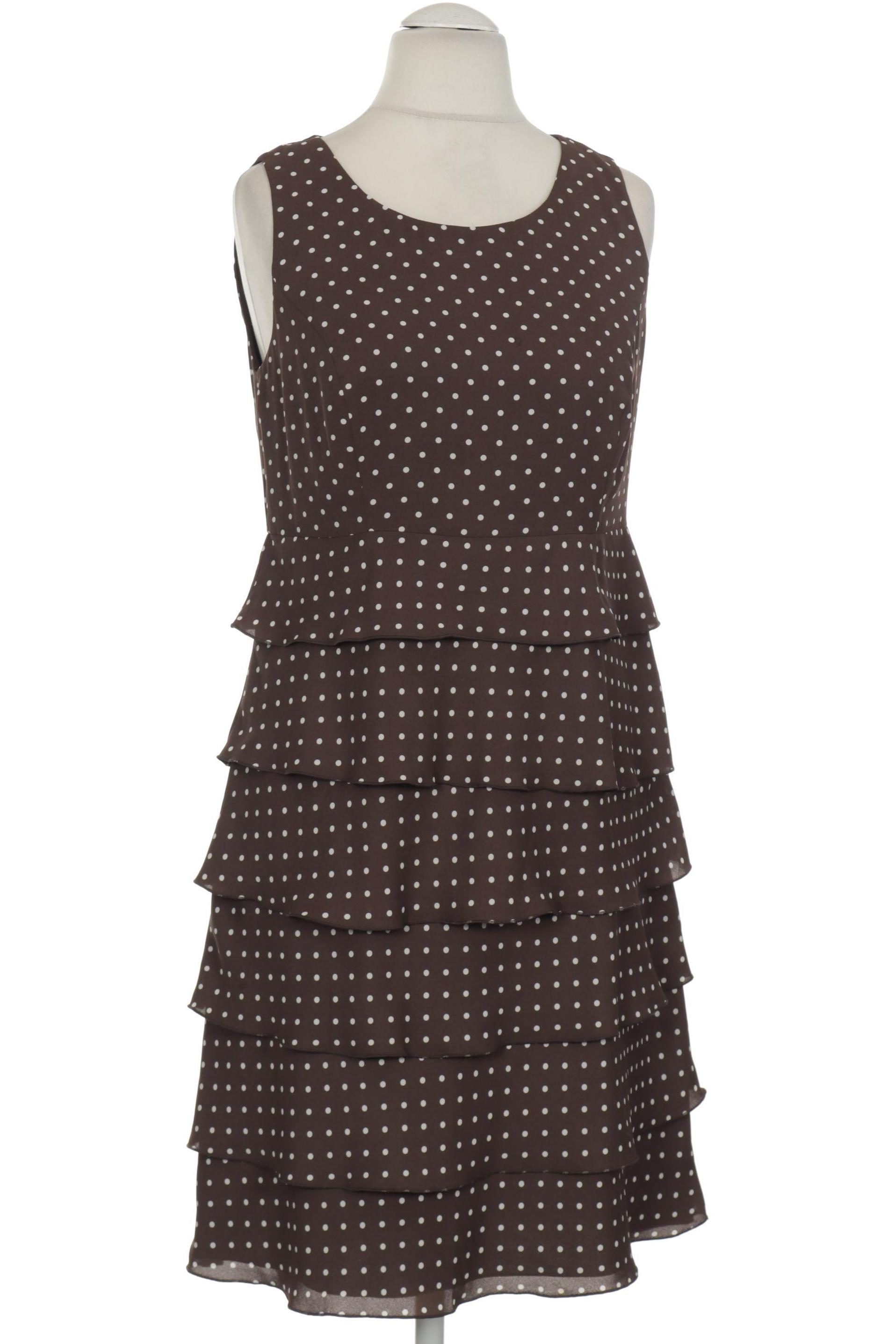 

Taifun Damen Kleid, braun, Gr. 38