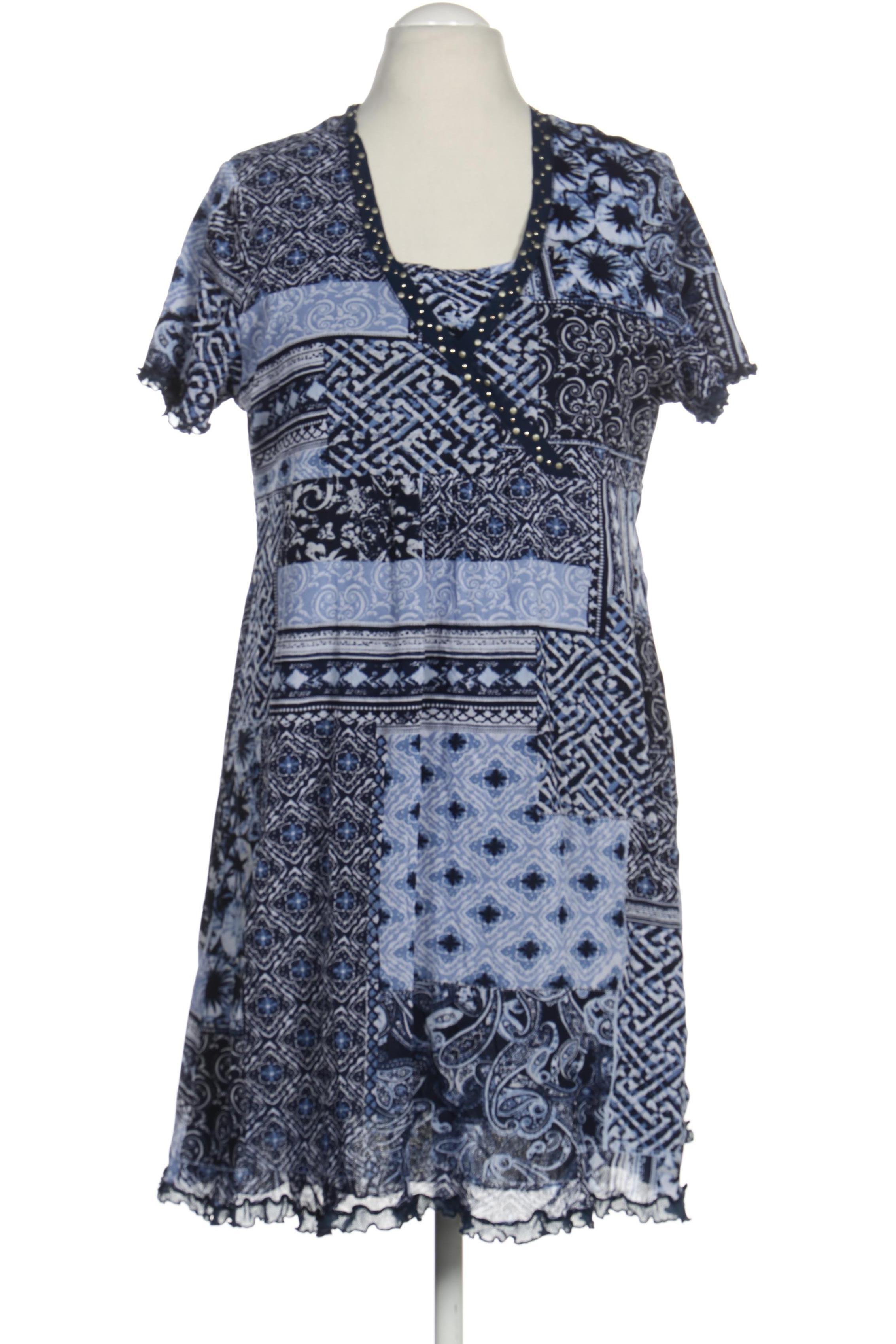 

Taifun Damen Kleid, blau, Gr. 46