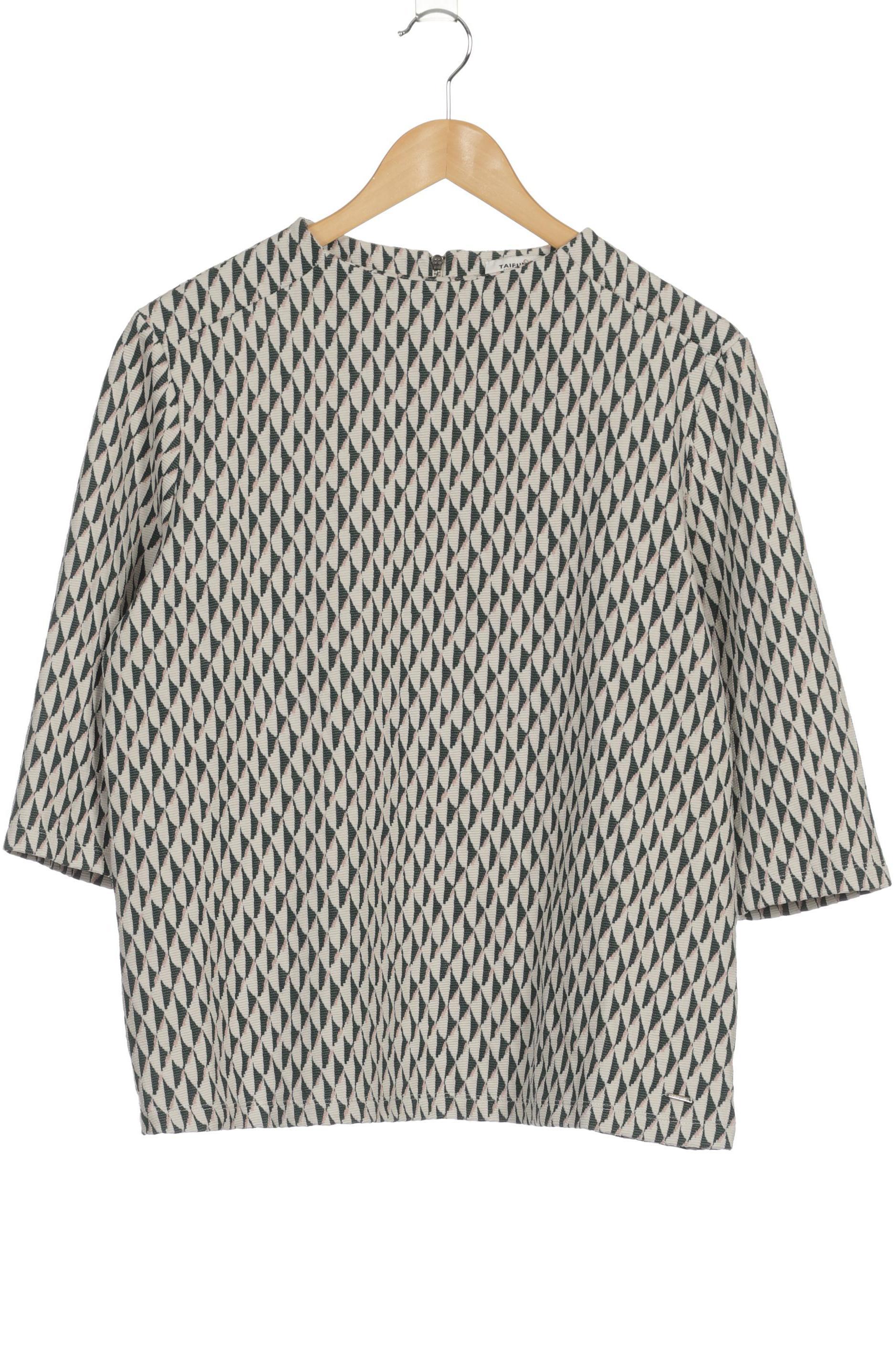

Taifun Damen Langarmshirt, grün, Gr. 44