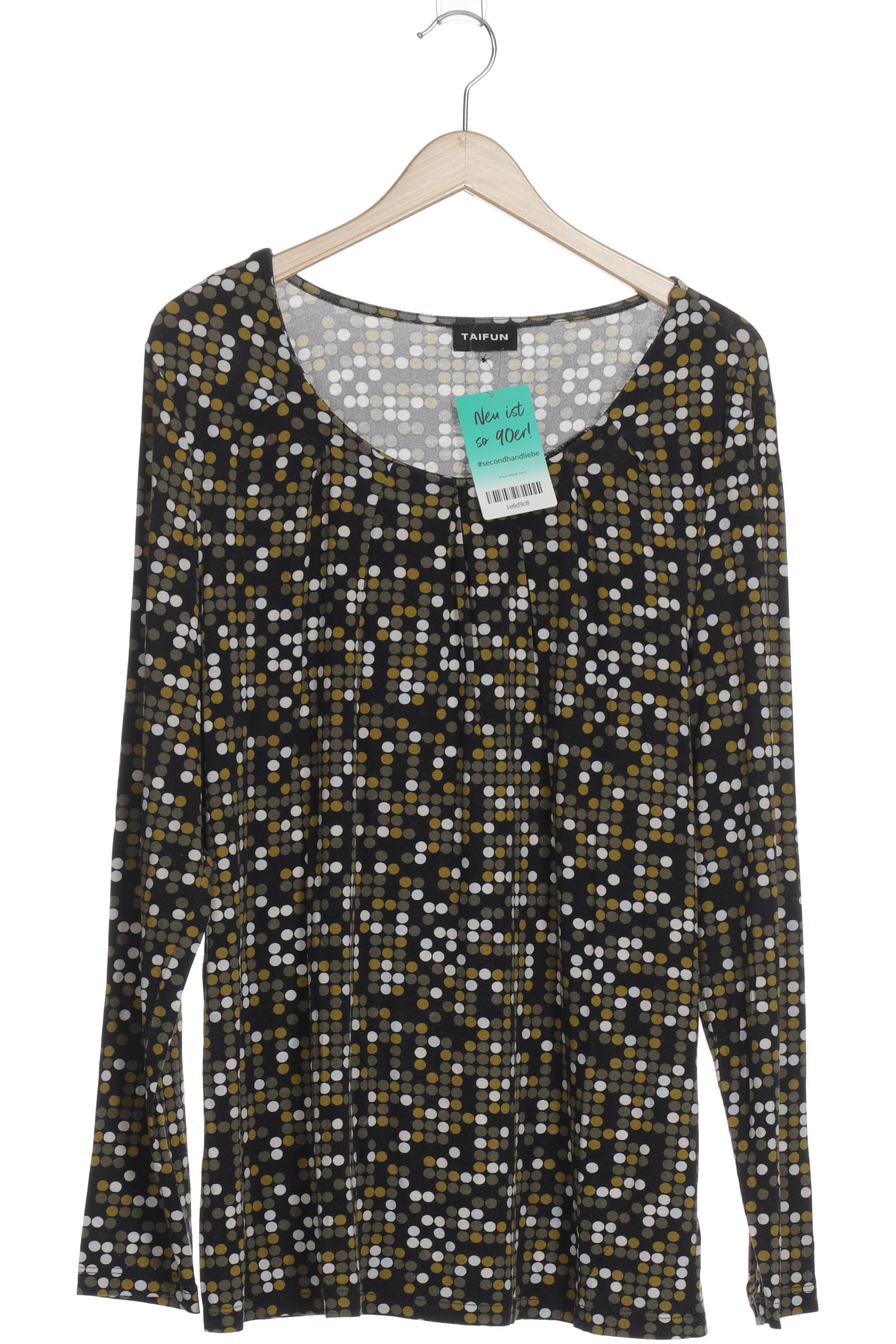 

Taifun Damen Langarmshirt, grün, Gr. 44