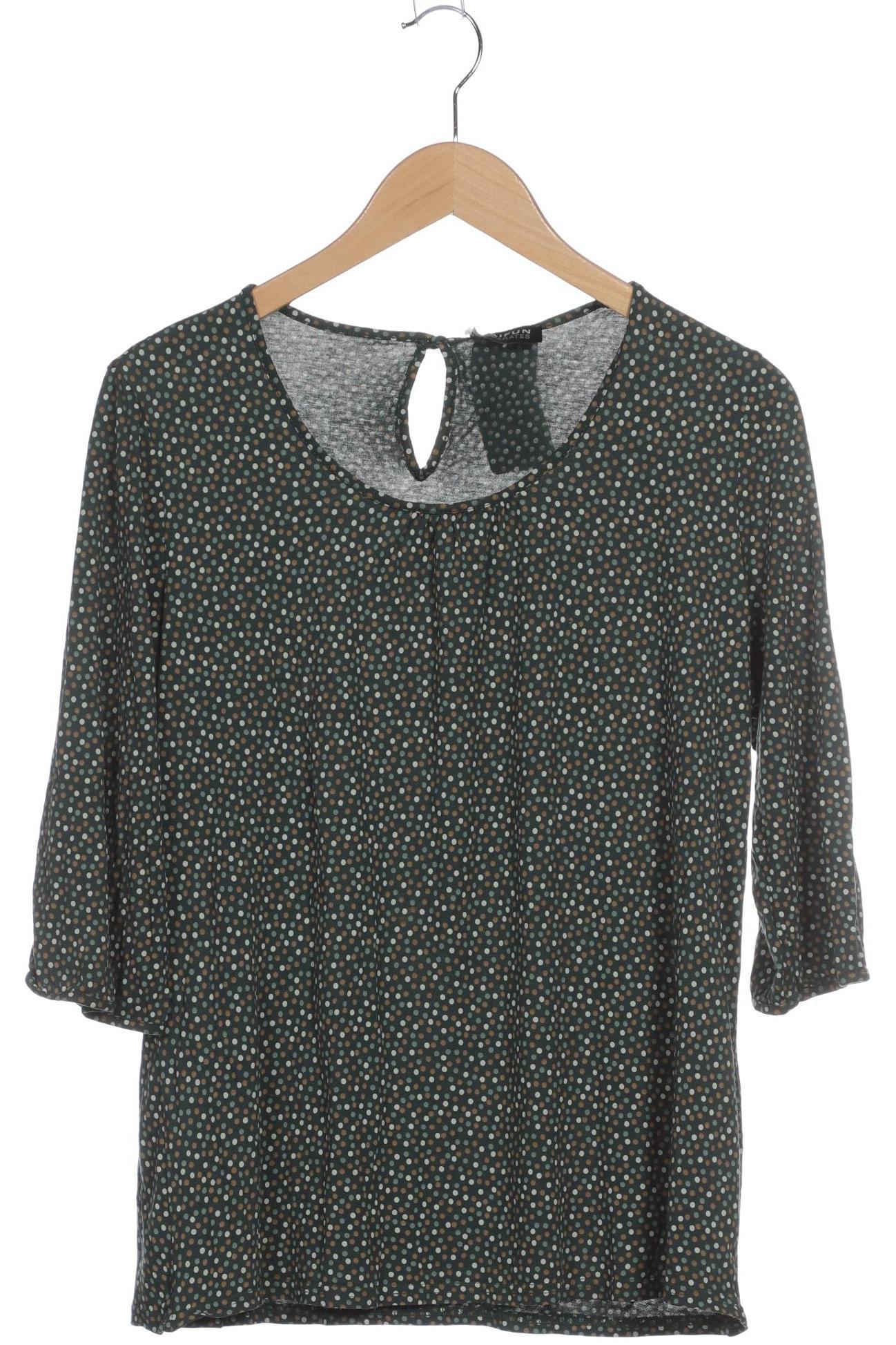 

Taifun Damen Langarmshirt, grün, Gr. 44