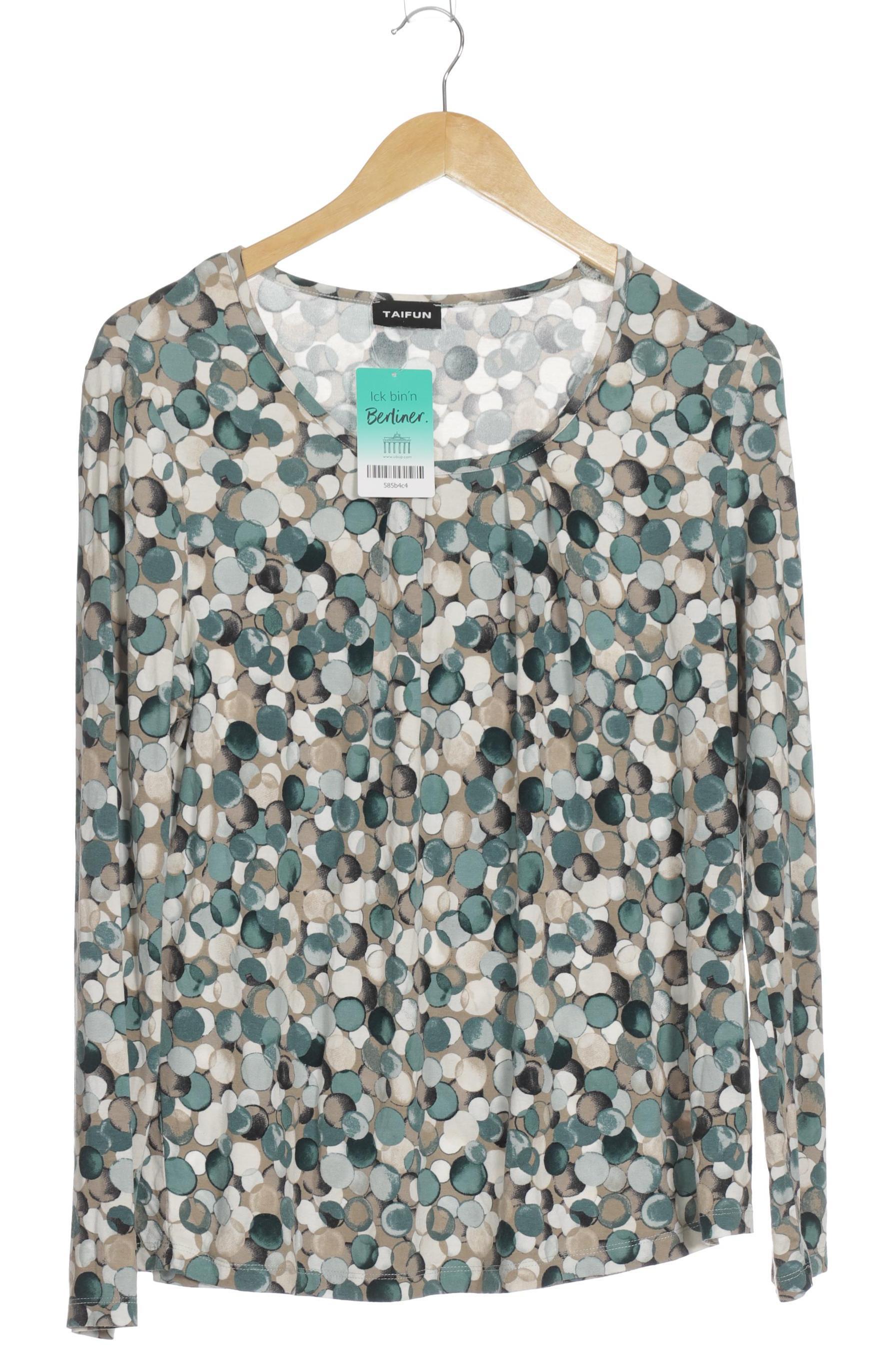 

Taifun Damen Langarmshirt, grün, Gr. 42