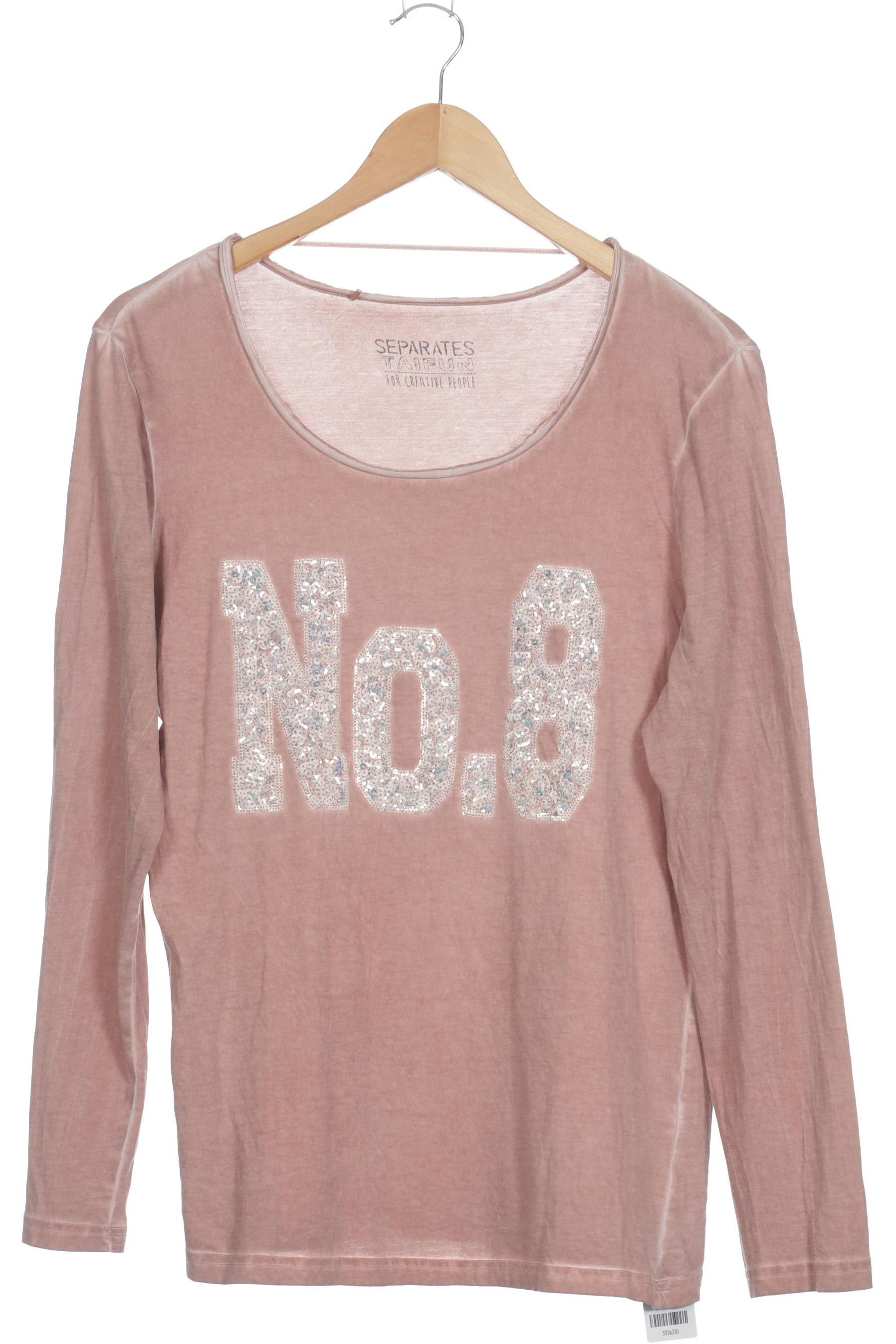 

Taifun Damen Langarmshirt, beige, Gr. 40