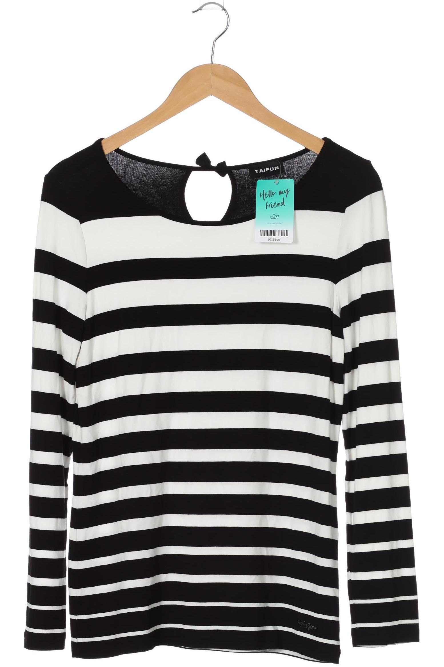 

Taifun Damen Langarmshirt, schwarz, Gr.