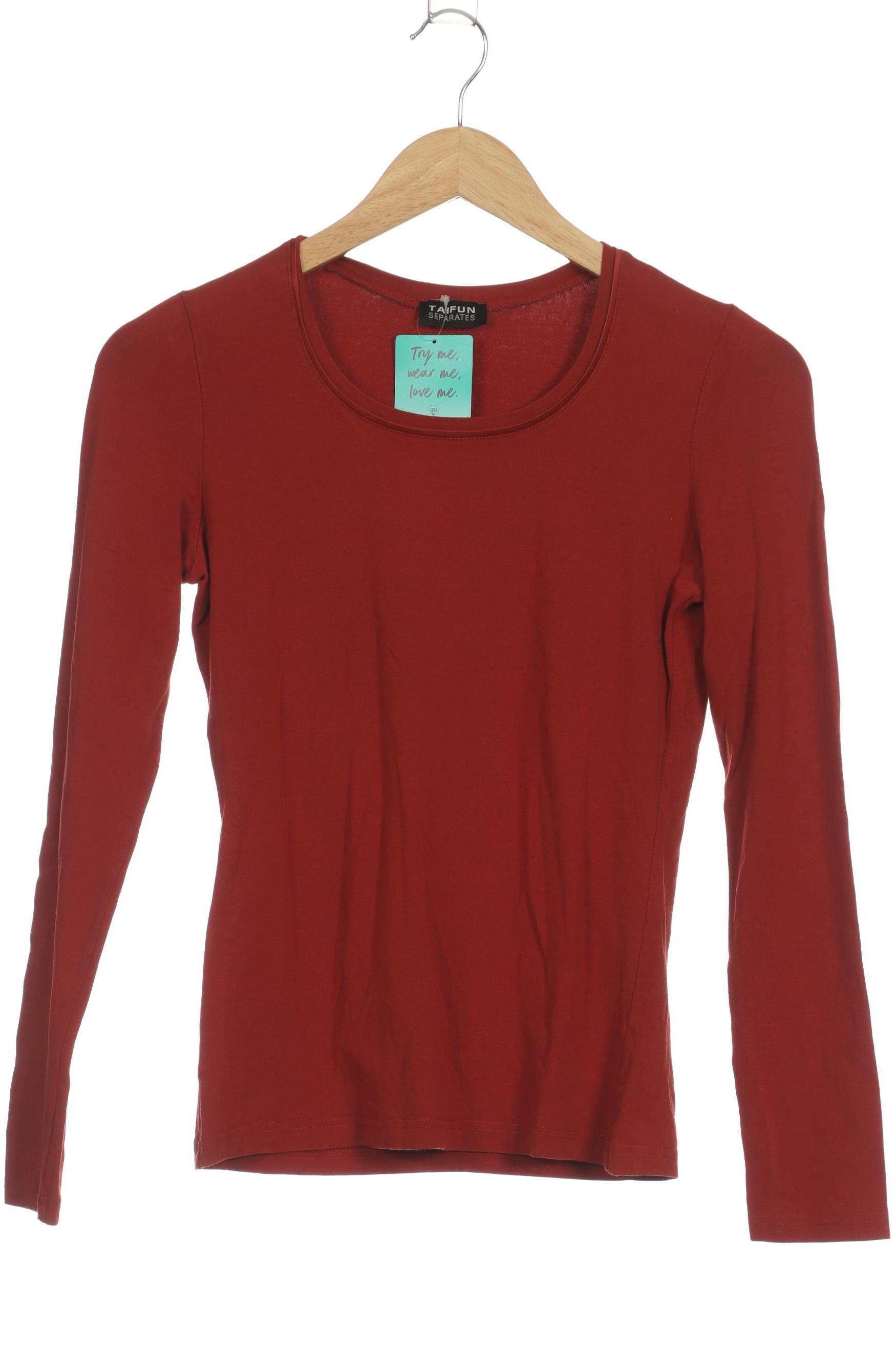 

Taifun Damen Langarmshirt, rot, Gr.