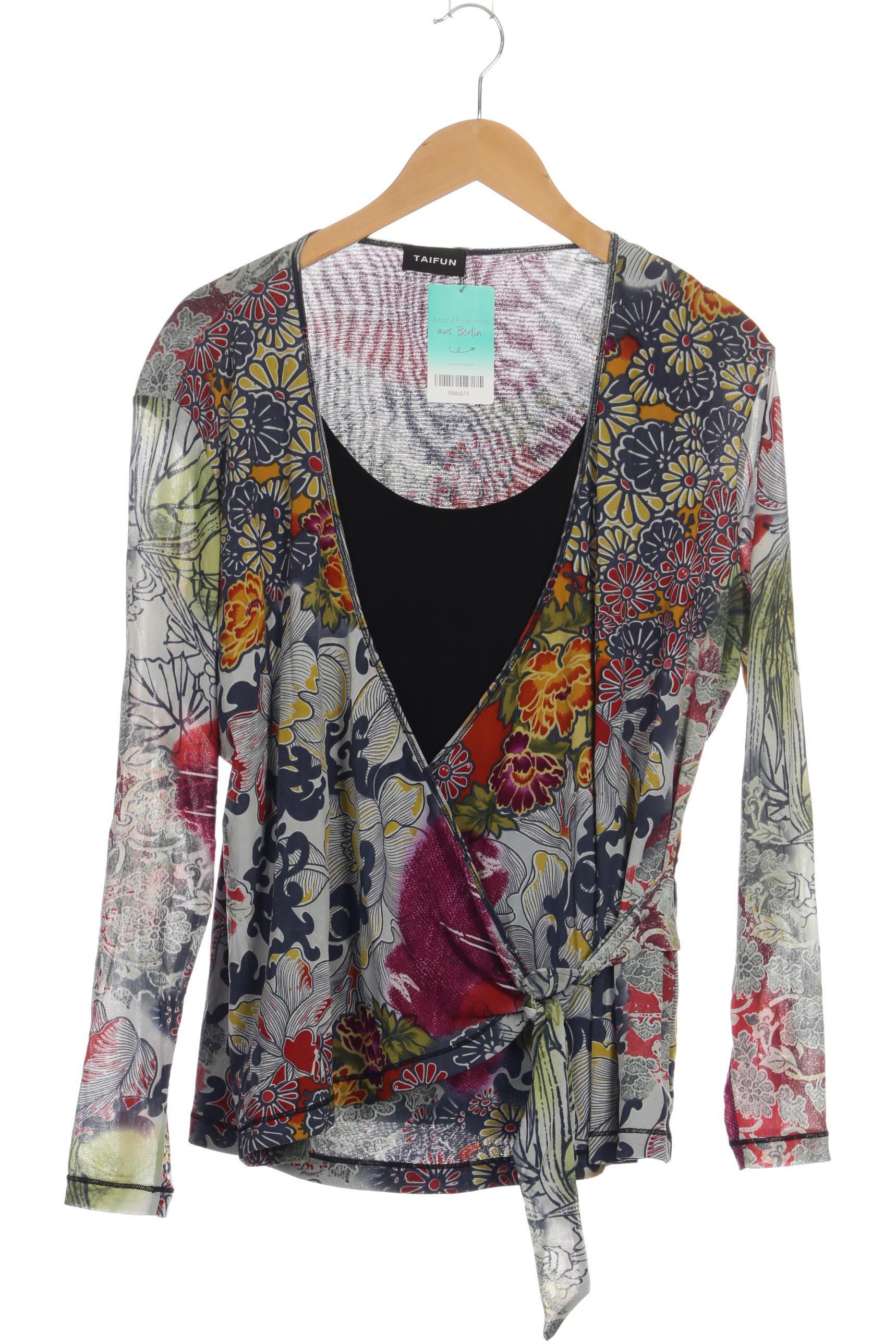 

Taifun Damen Langarmshirt, grau, Gr. 46