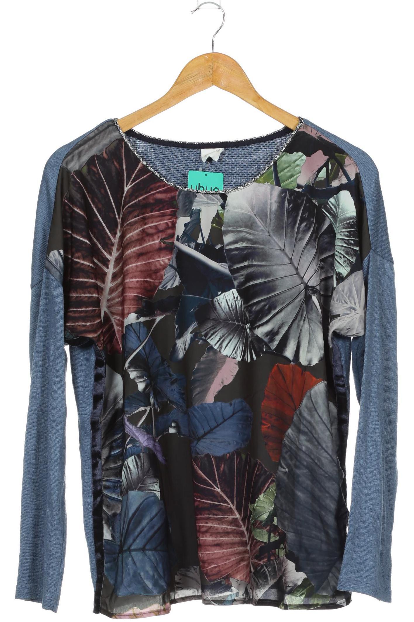 

Taifun Damen Langarmshirt, blau, Gr. 40