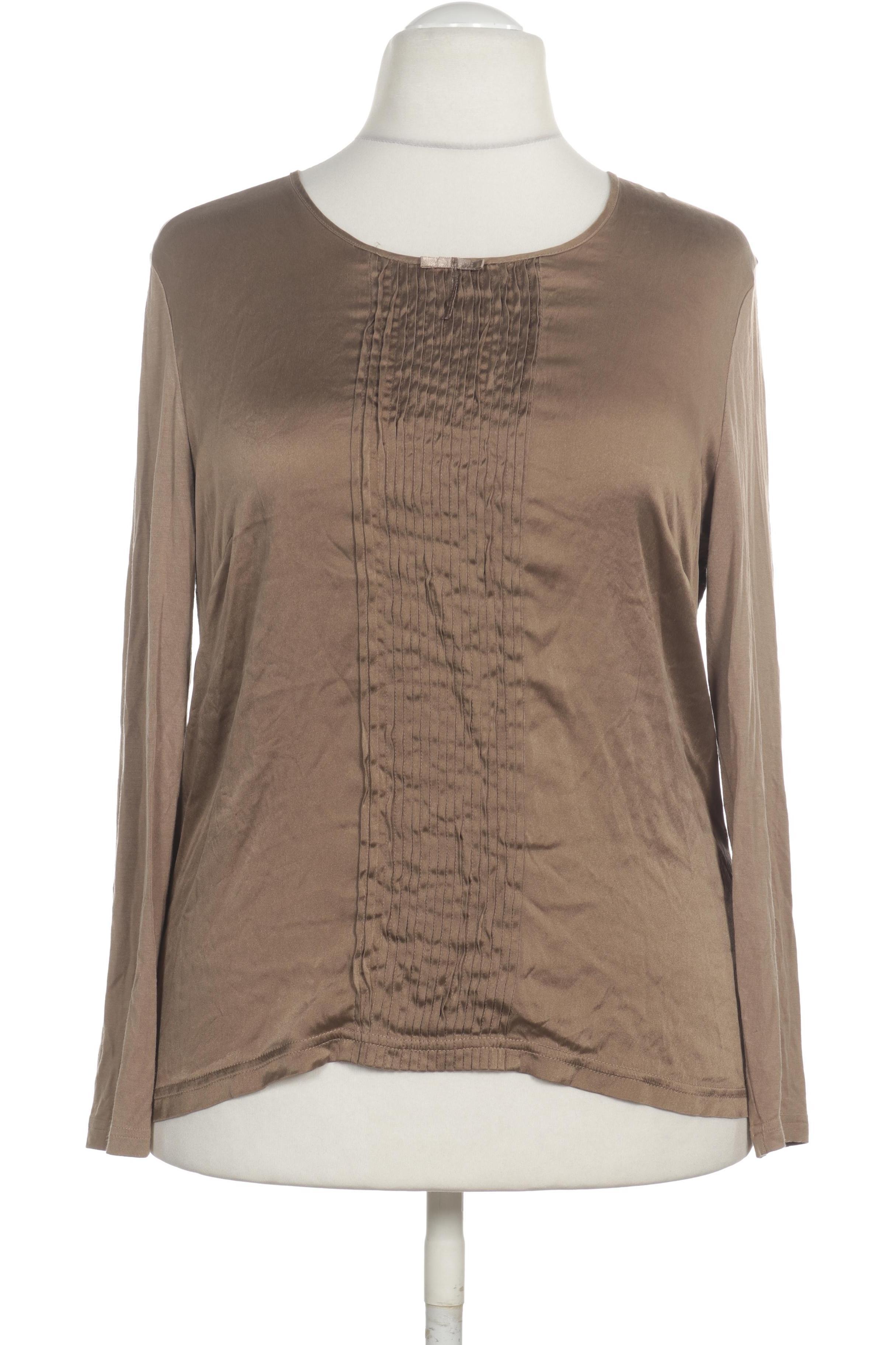 

Taifun Damen Langarmshirt, braun, Gr. 44