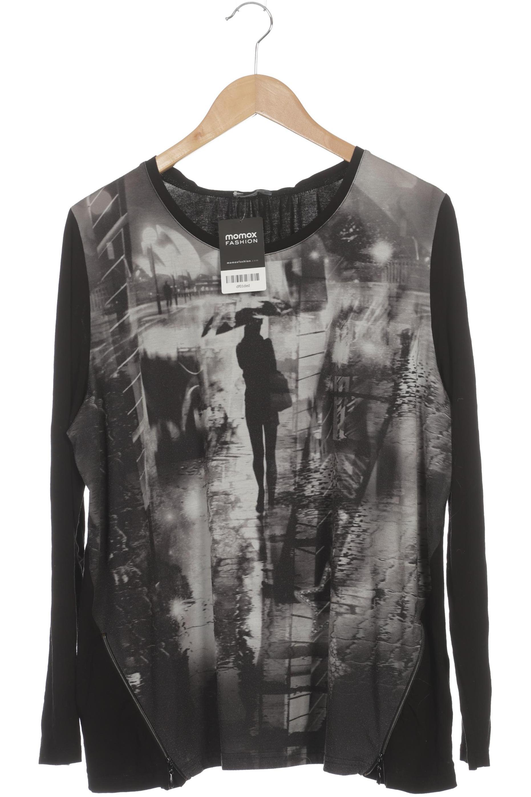 

Taifun Damen Langarmshirt, schwarz, Gr. 44