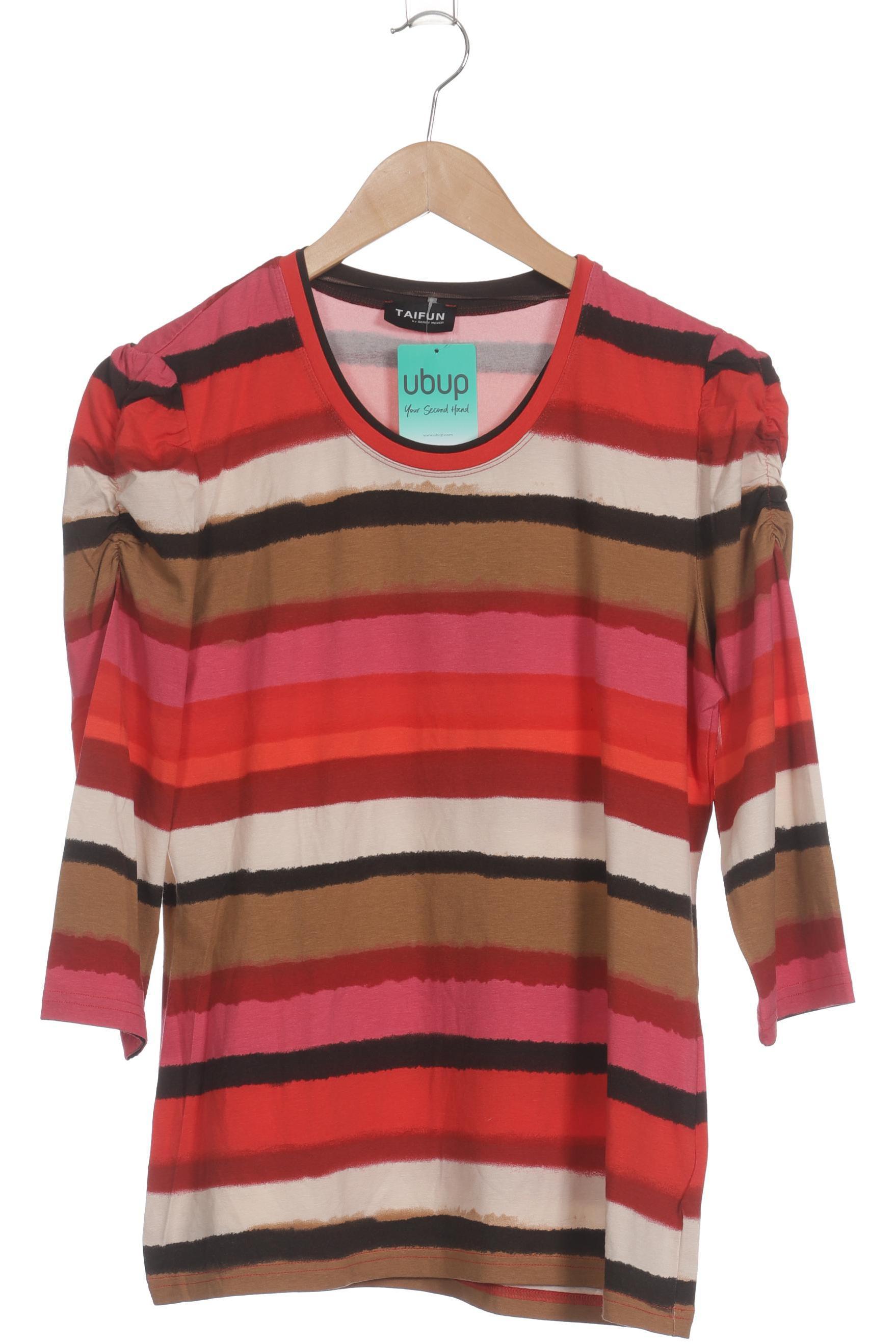 

Taifun Damen Langarmshirt, rot, Gr. 40