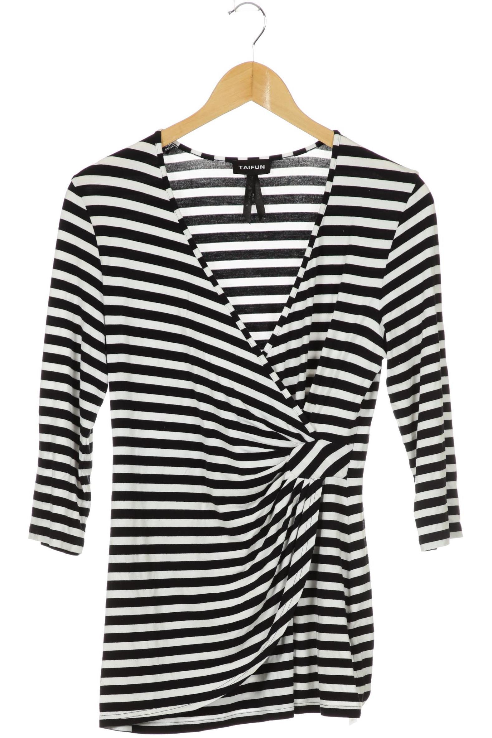 

Taifun Damen Langarmshirt, weiß, Gr. 38