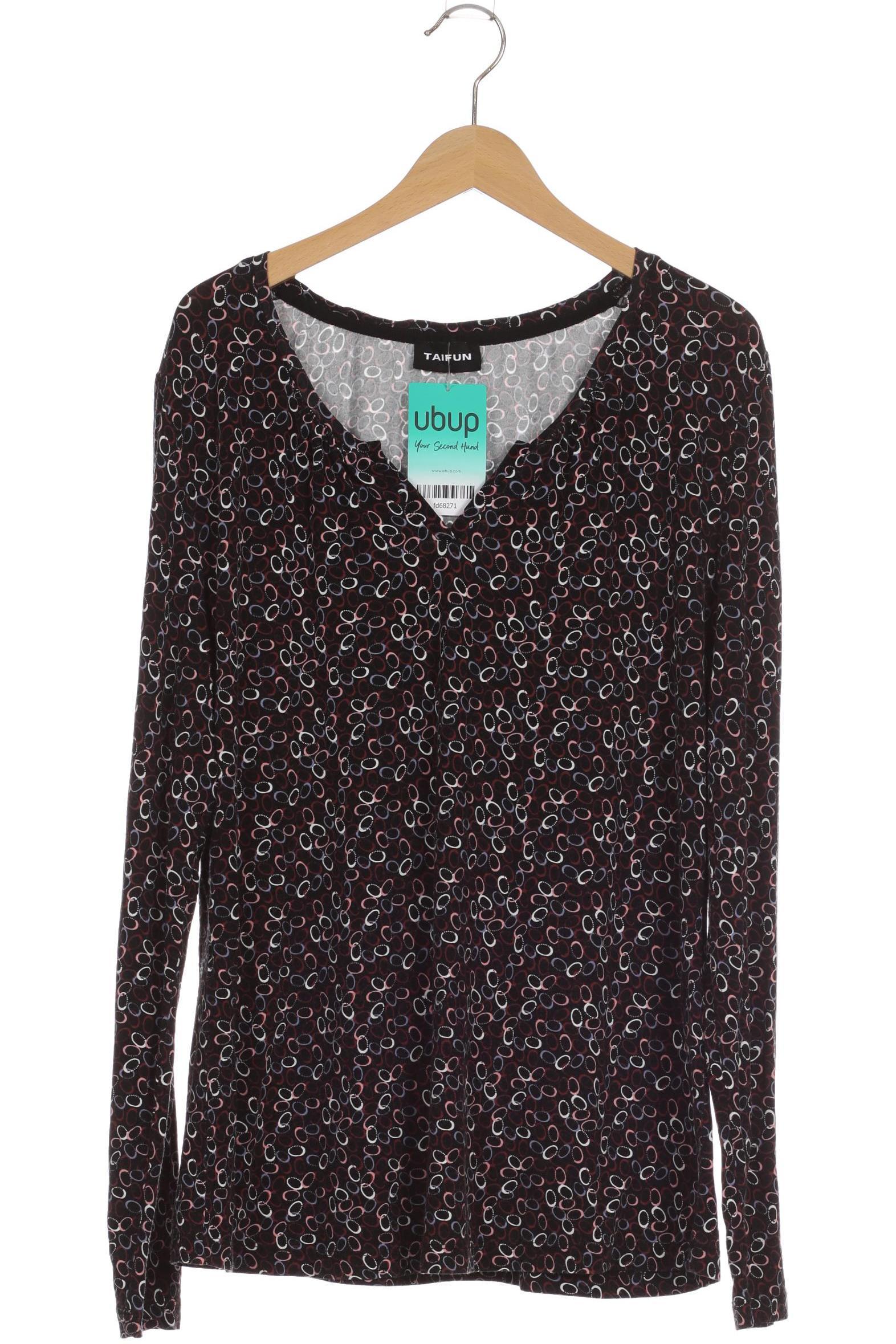 

Taifun Damen Langarmshirt, schwarz, Gr.