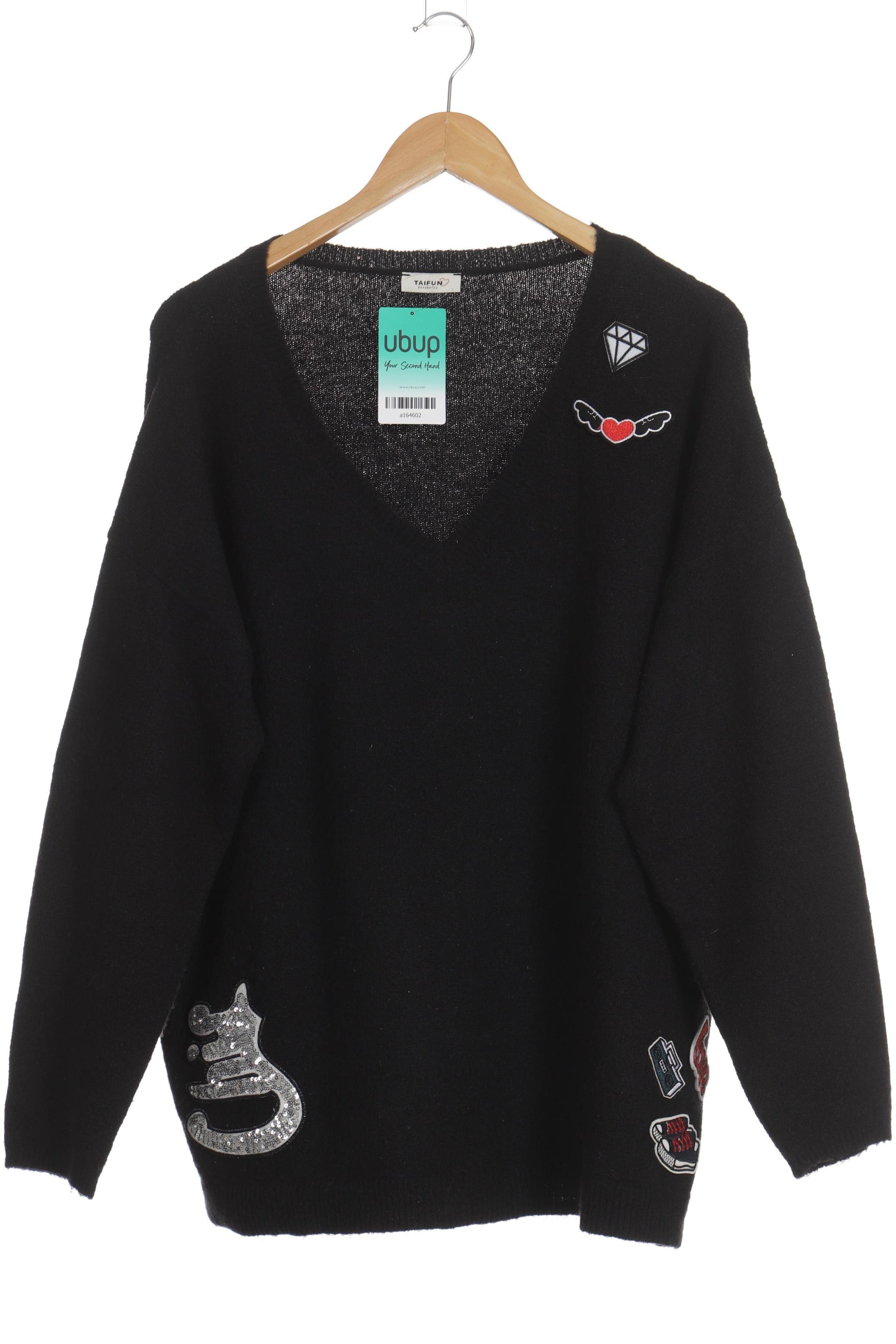 

Taifun Damen Pullover, schwarz, Gr.