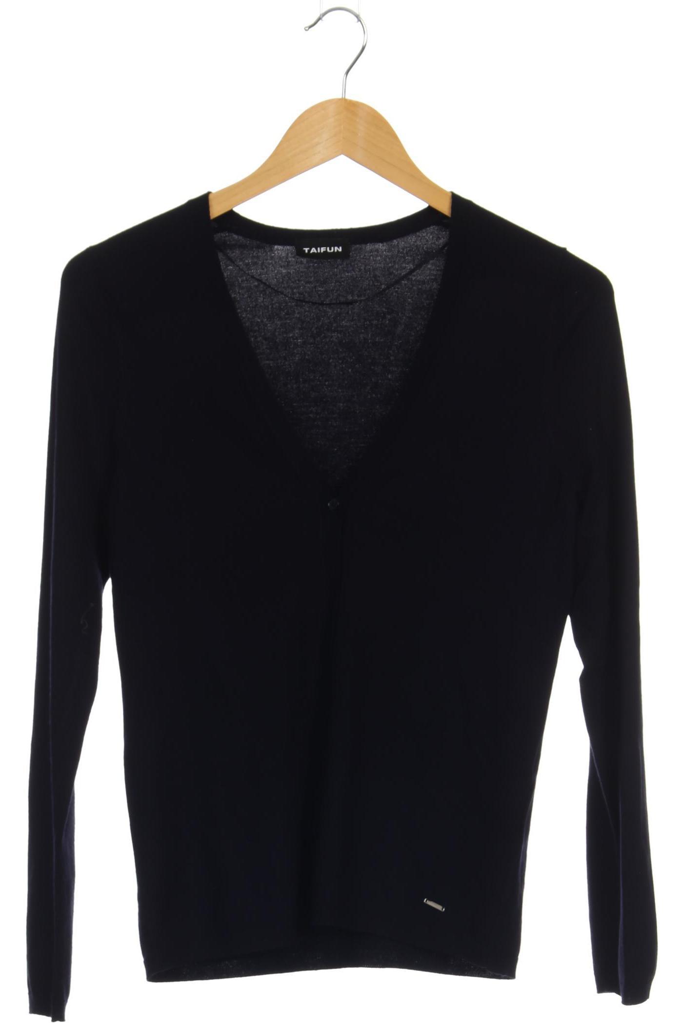 

Taifun Damen Strickjacke, blau, Gr.