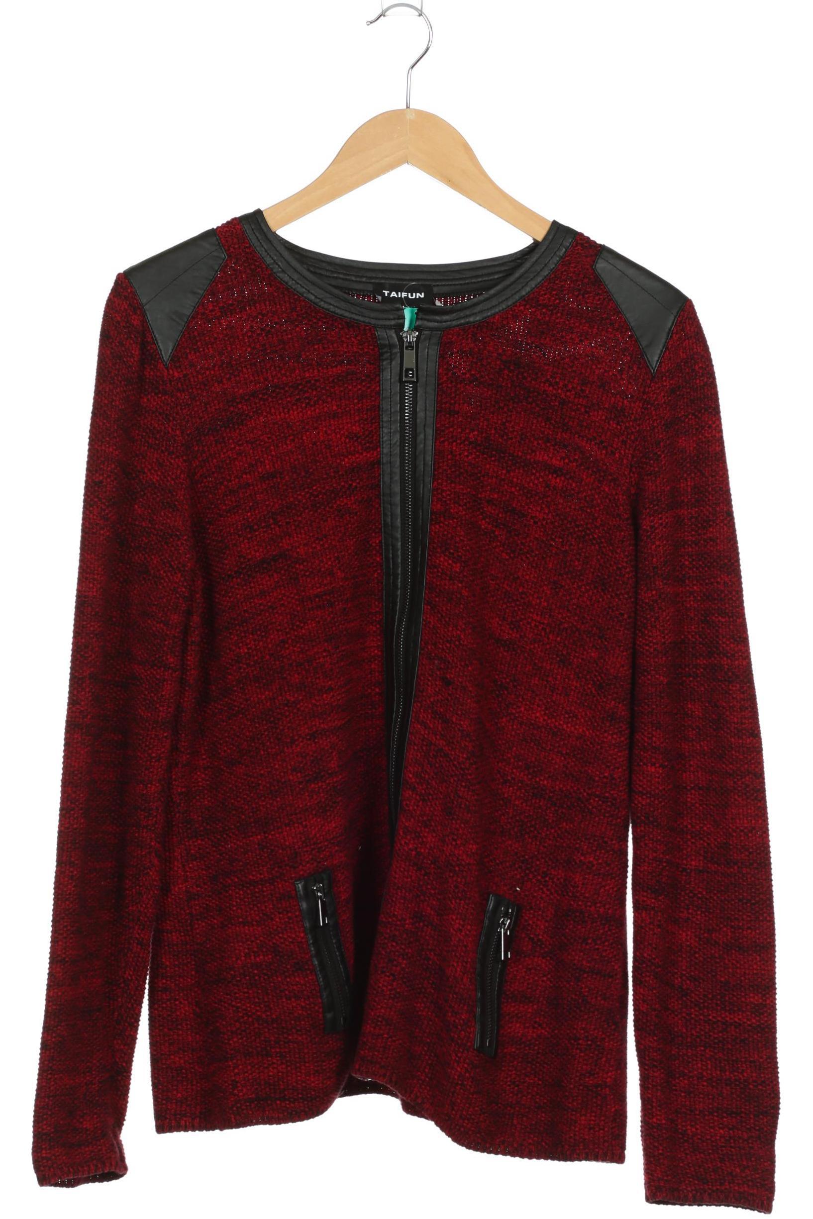 

Taifun Damen Strickjacke, rot, Gr.