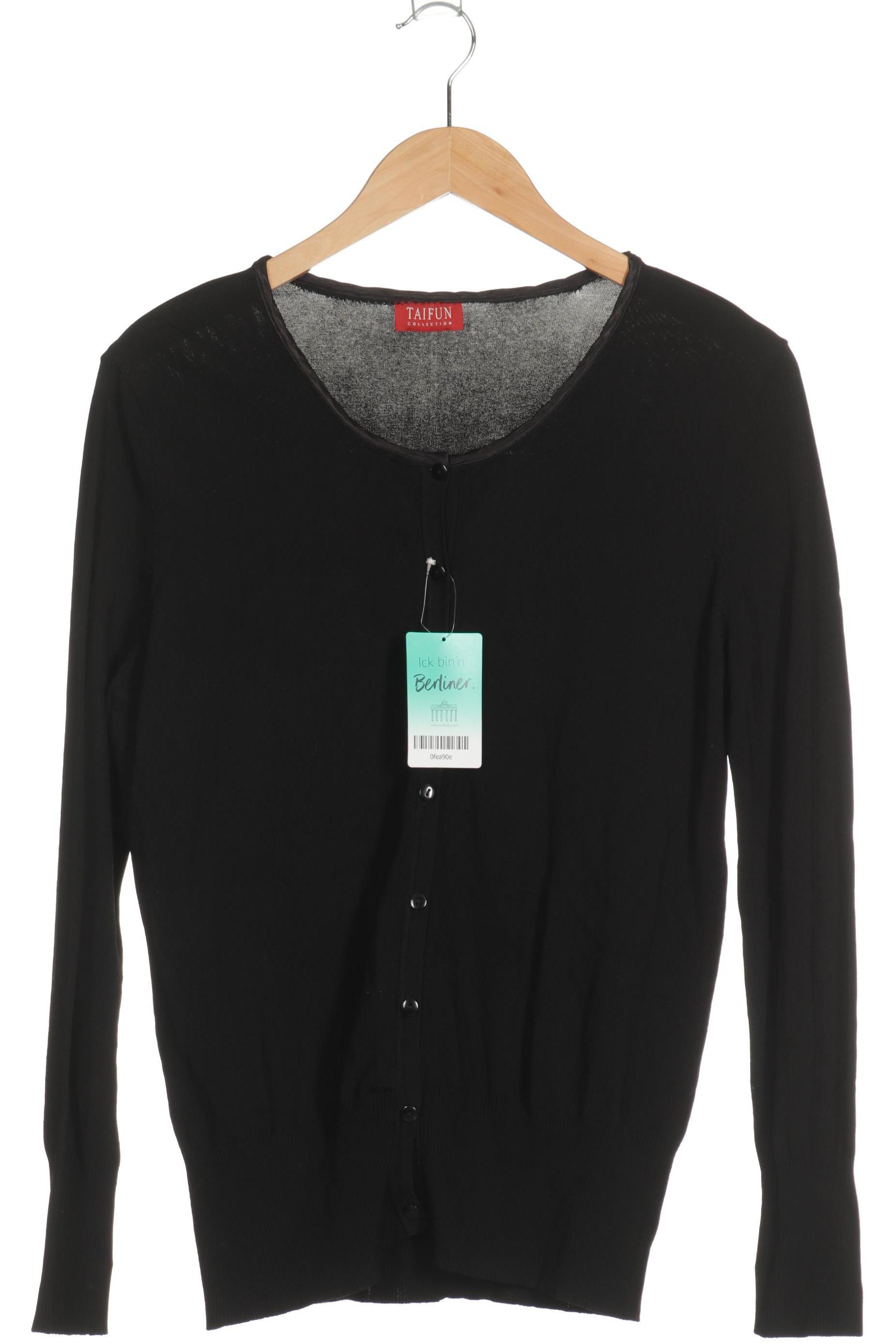 

Taifun Damen Strickjacke, schwarz, Gr.