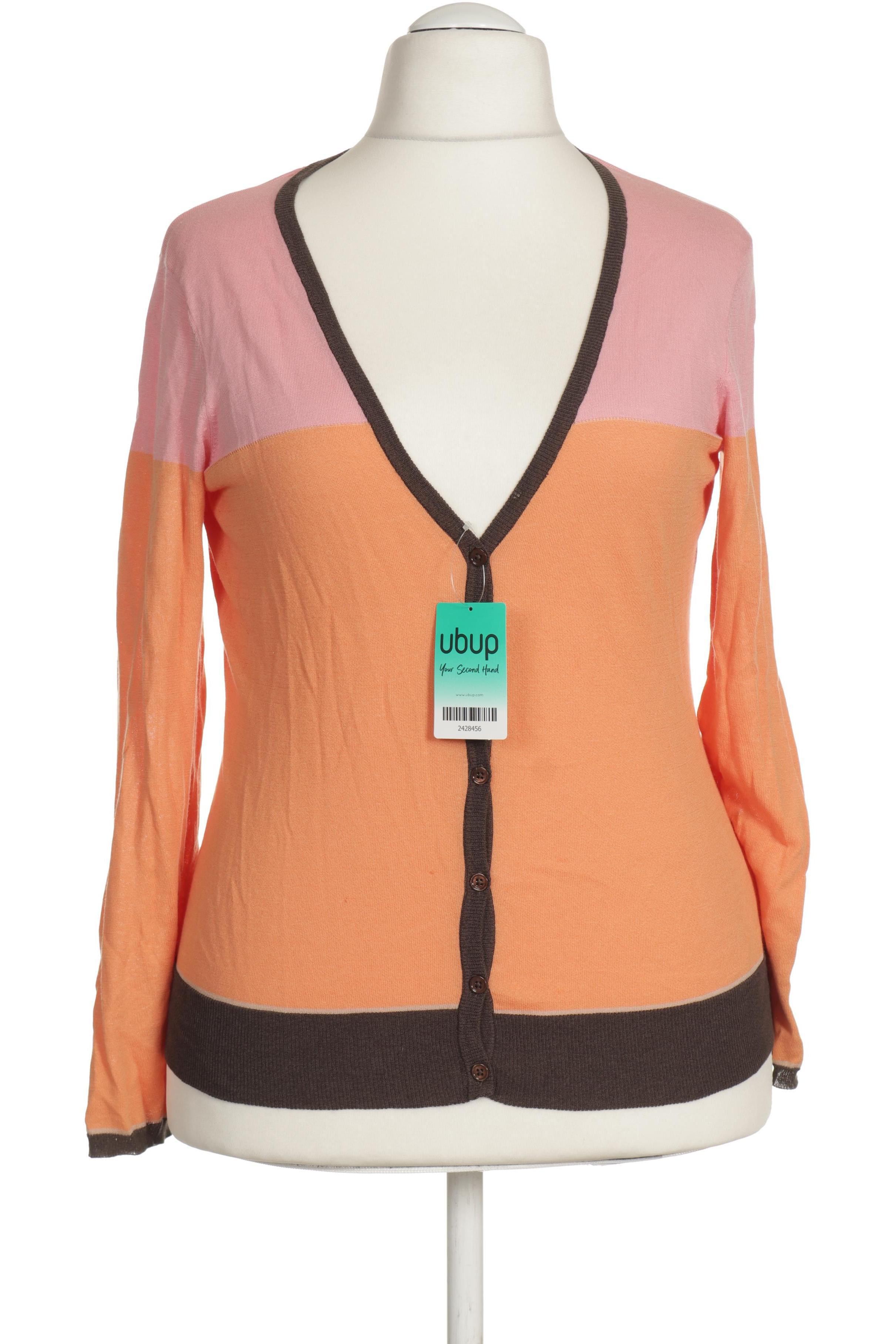 

Taifun Damen Strickjacke, orange, Gr. 42