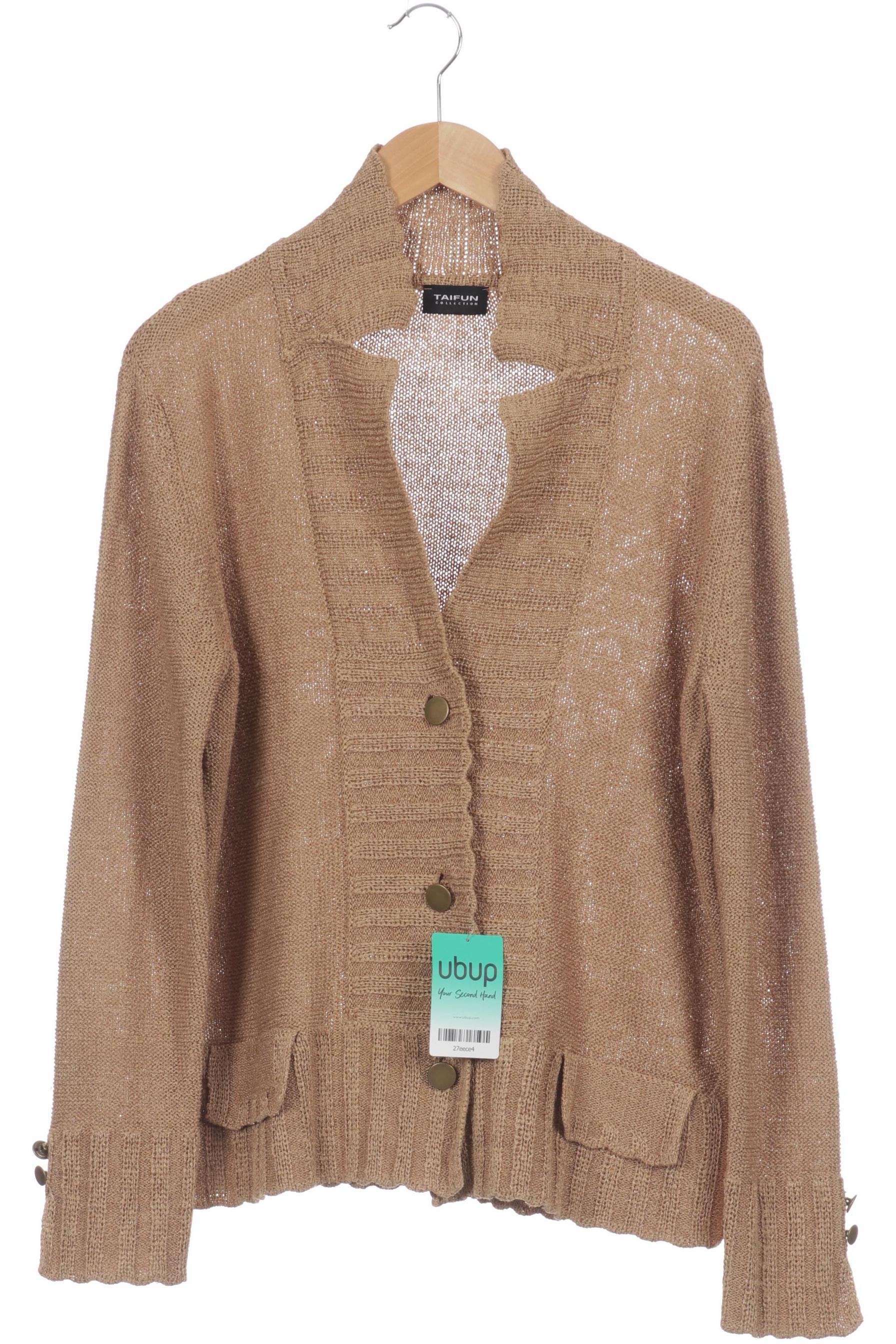 

Taifun Damen Strickjacke, braun, Gr.