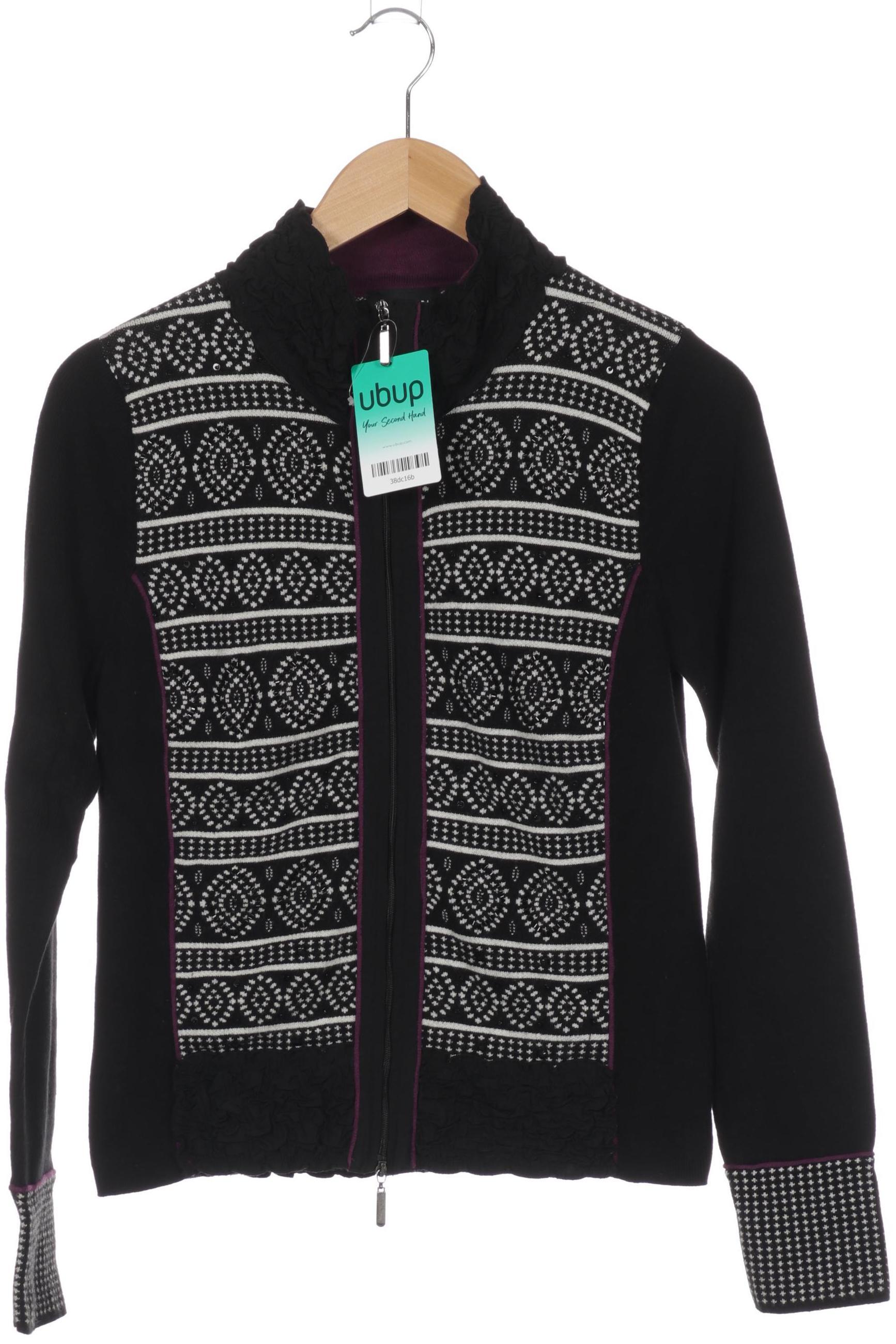 

Taifun Damen Strickjacke, schwarz, Gr. 38