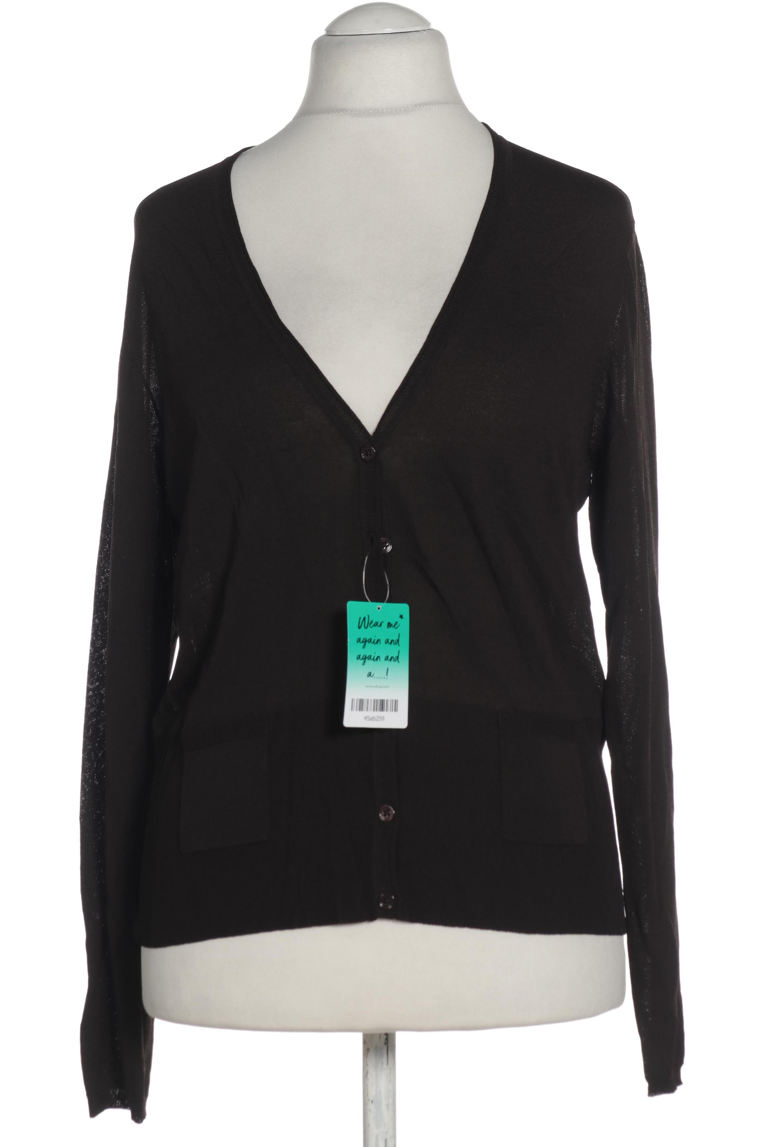 

Taifun Damen Strickjacke, braun, Gr. 42