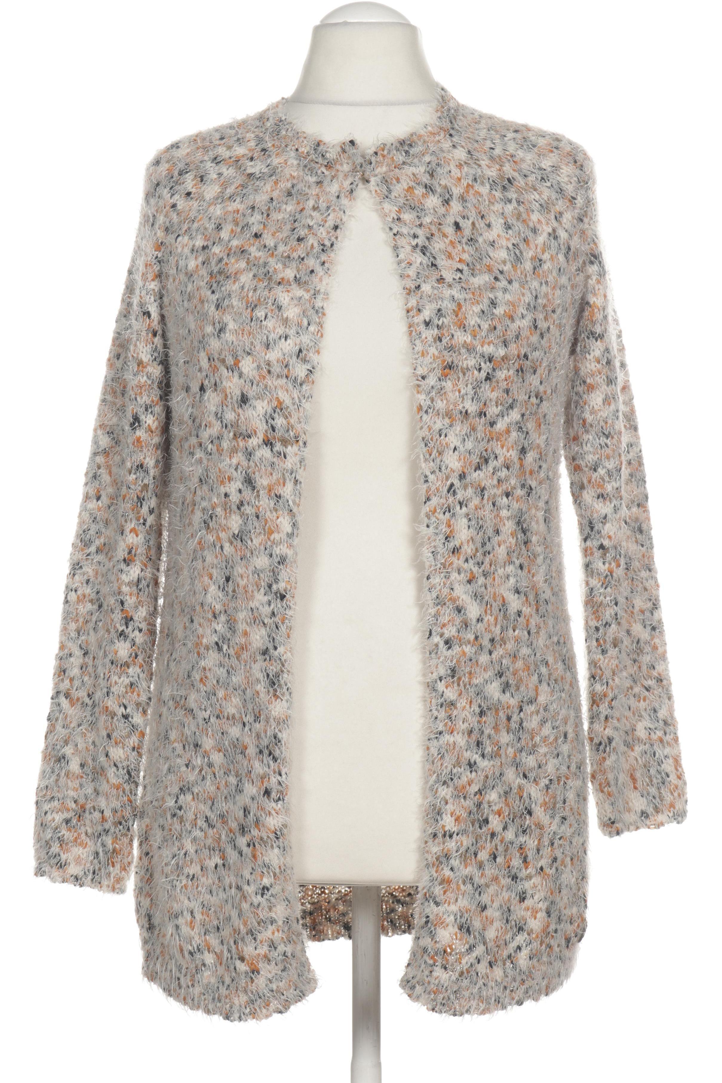 

Taifun Damen Strickjacke, orange, Gr. 40