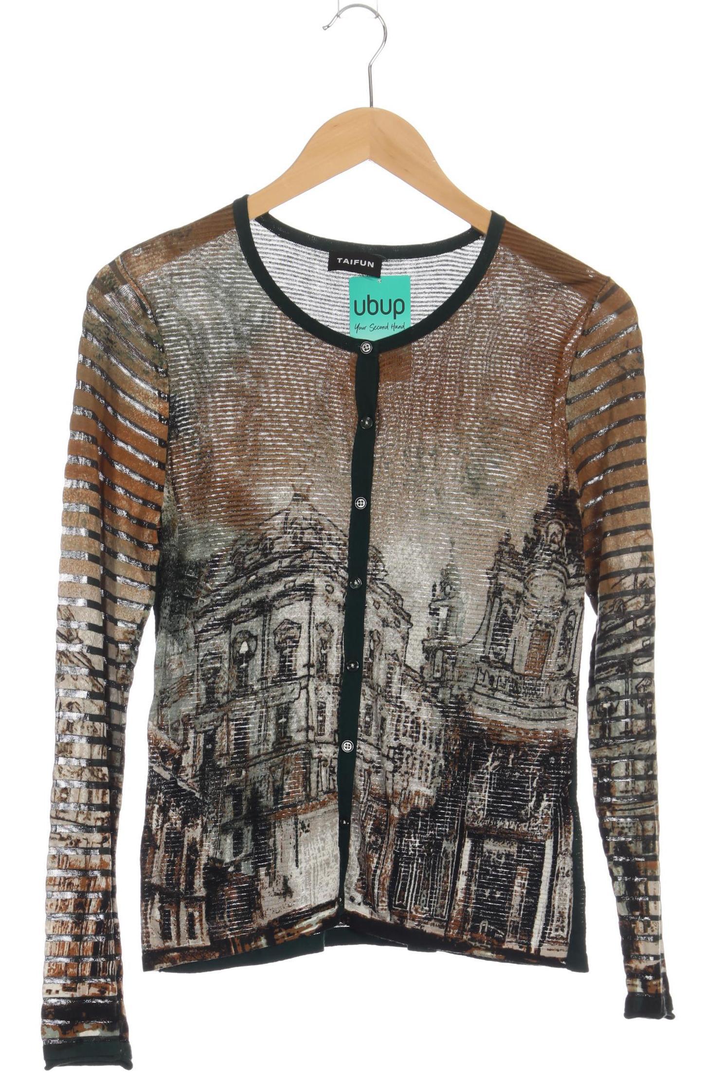 

Taifun Damen Strickjacke, grün, Gr.