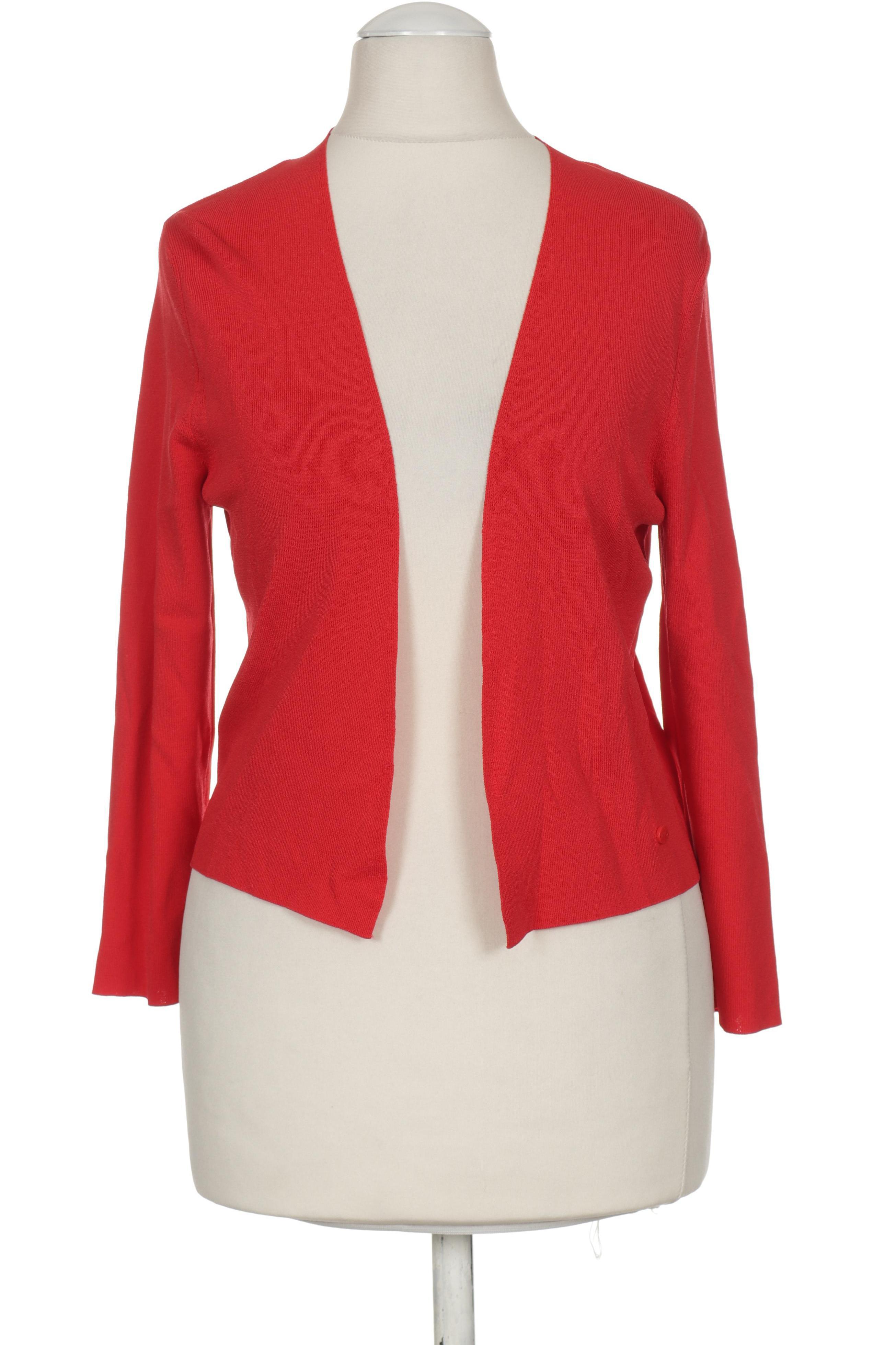 

Taifun Damen Strickjacke, rot, Gr. 36