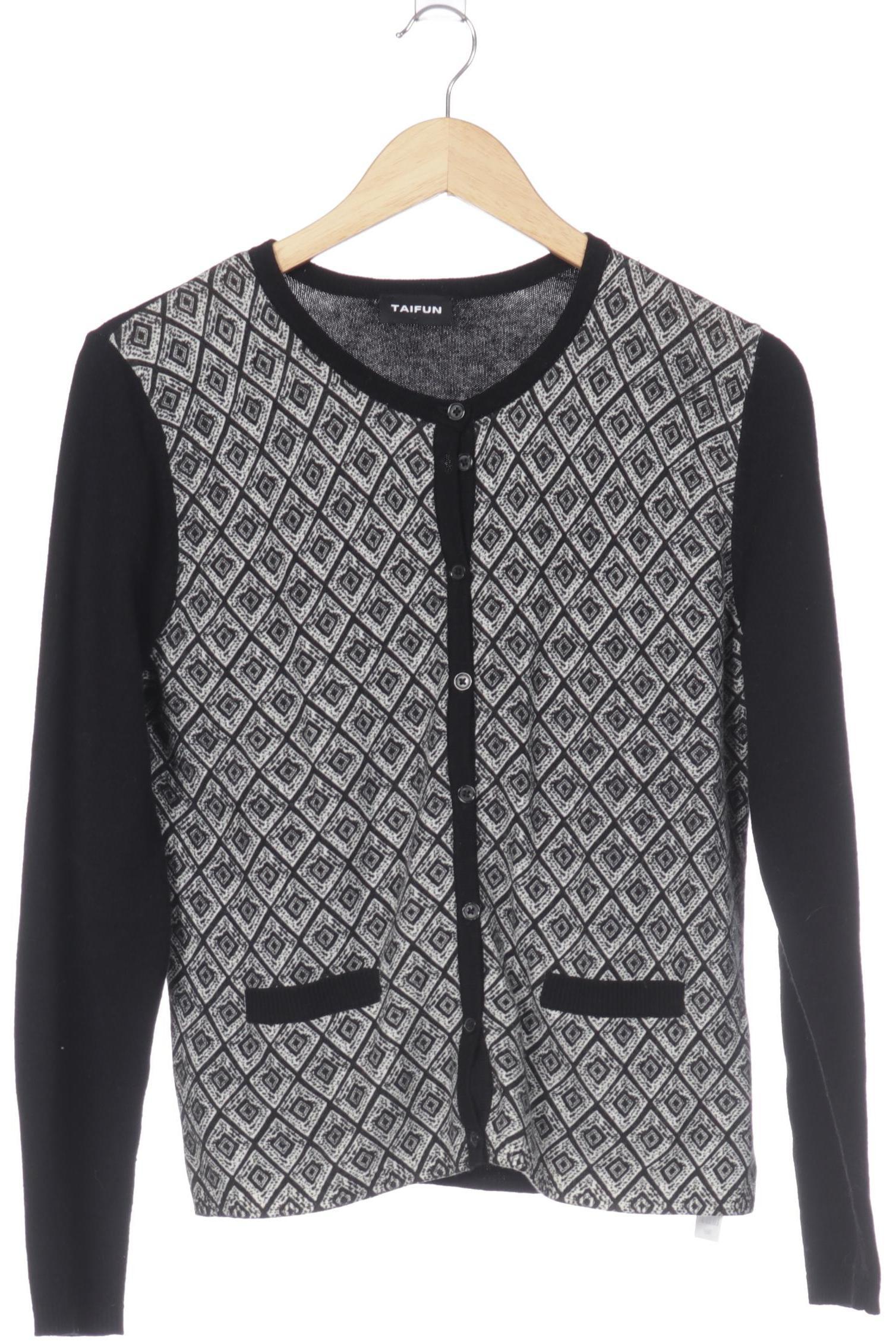 

Taifun Damen Strickjacke, schwarz, Gr.