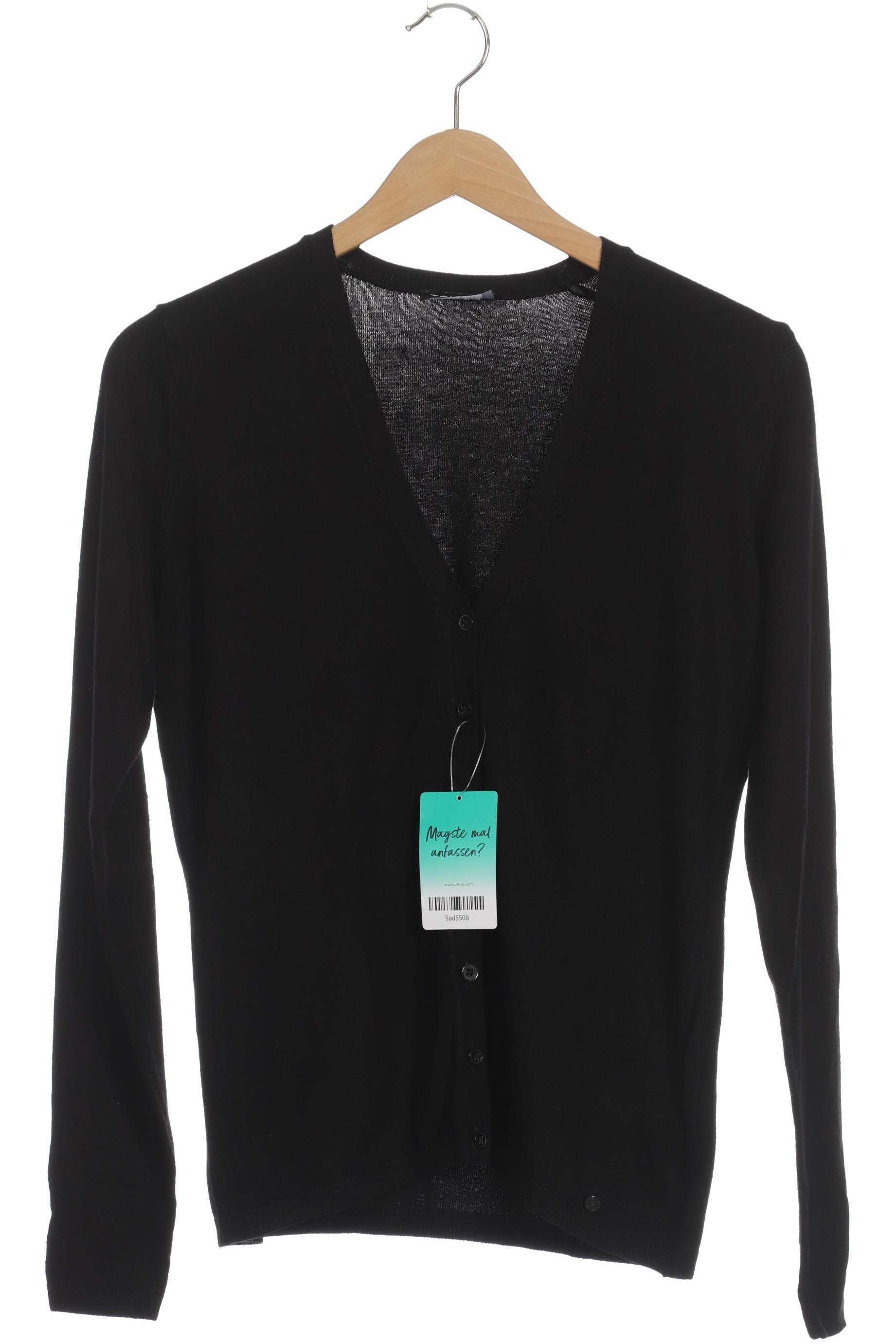 

Taifun Damen Strickjacke, schwarz, Gr. 38