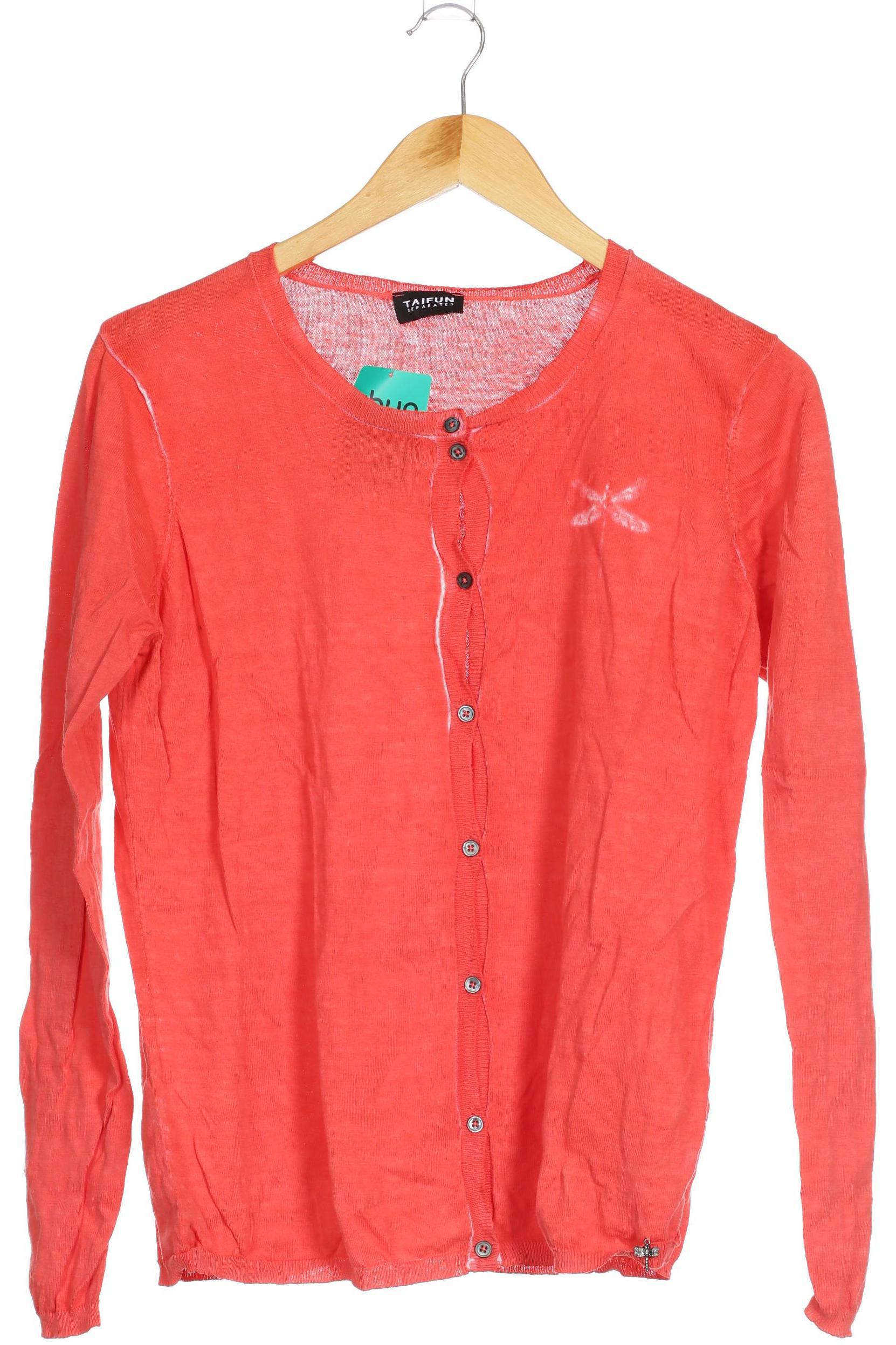 

Taifun Damen Strickjacke, rot, Gr. 42