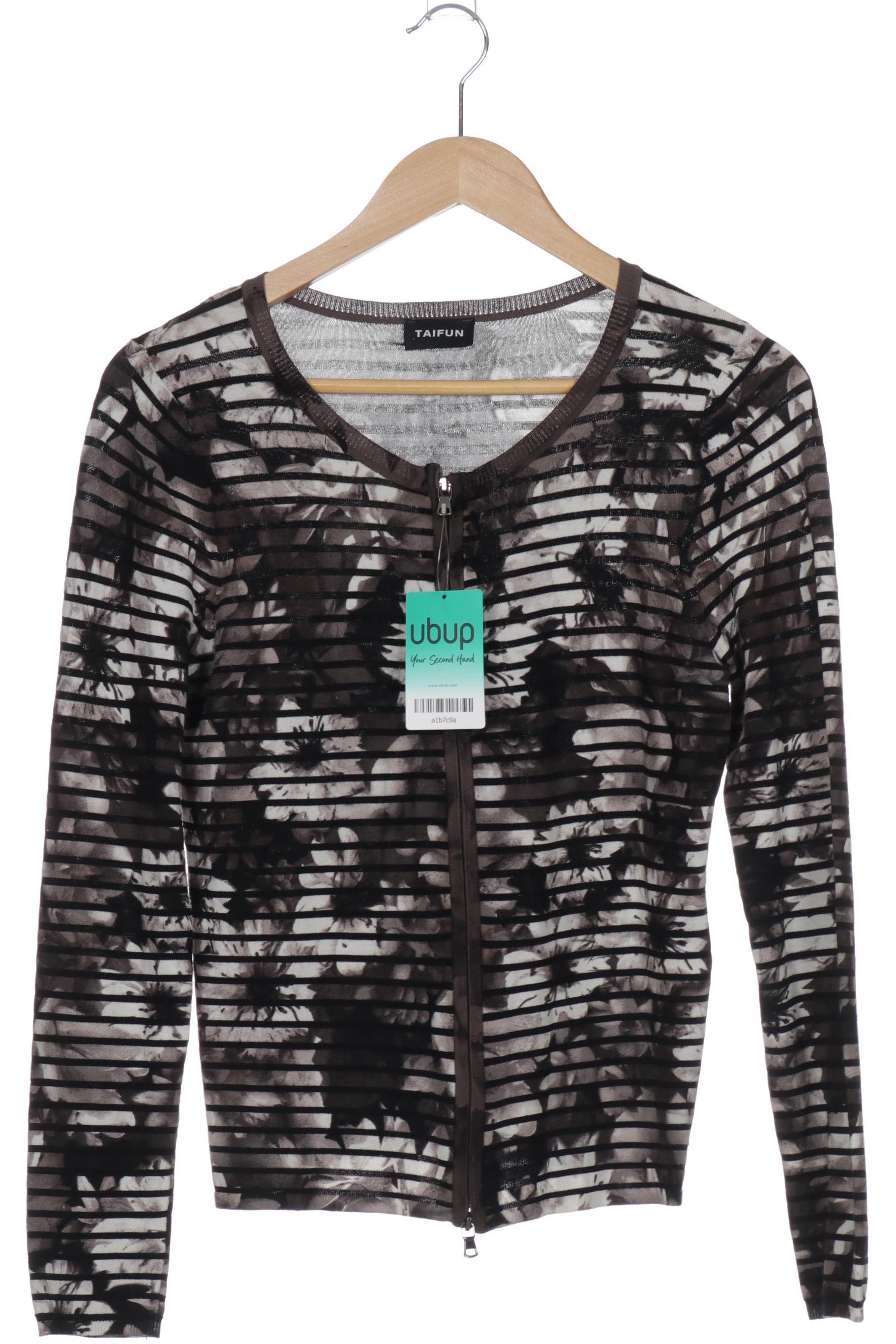 

Taifun Damen Strickjacke, braun, Gr. 36