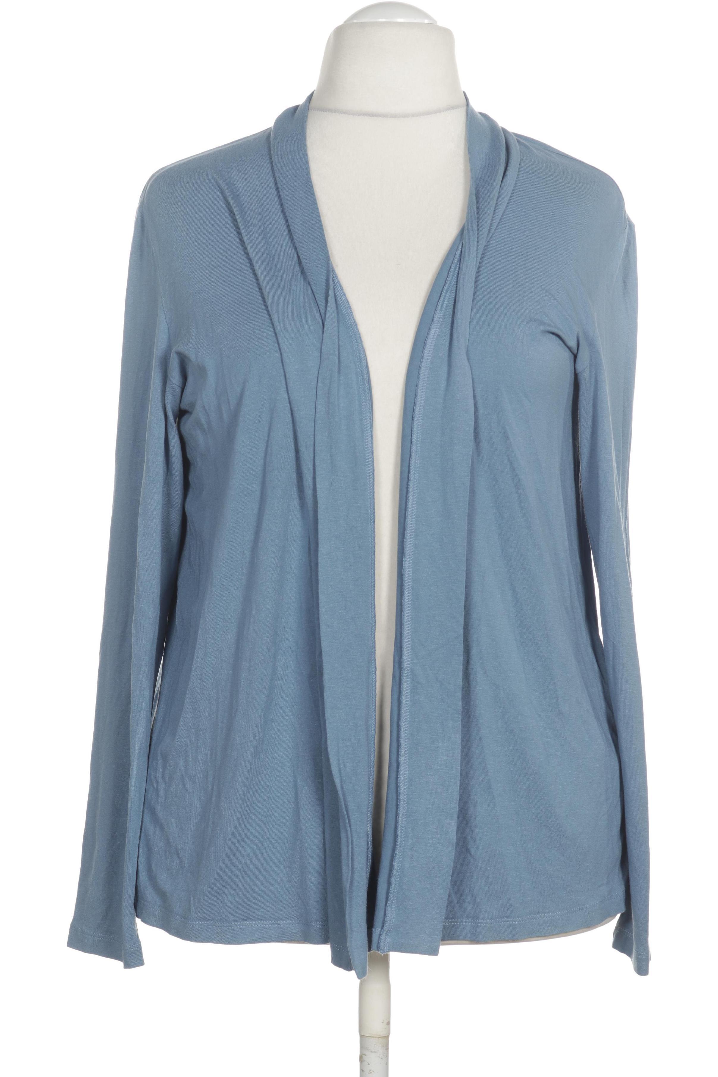 

Taifun Damen Strickjacke, blau, Gr. 46