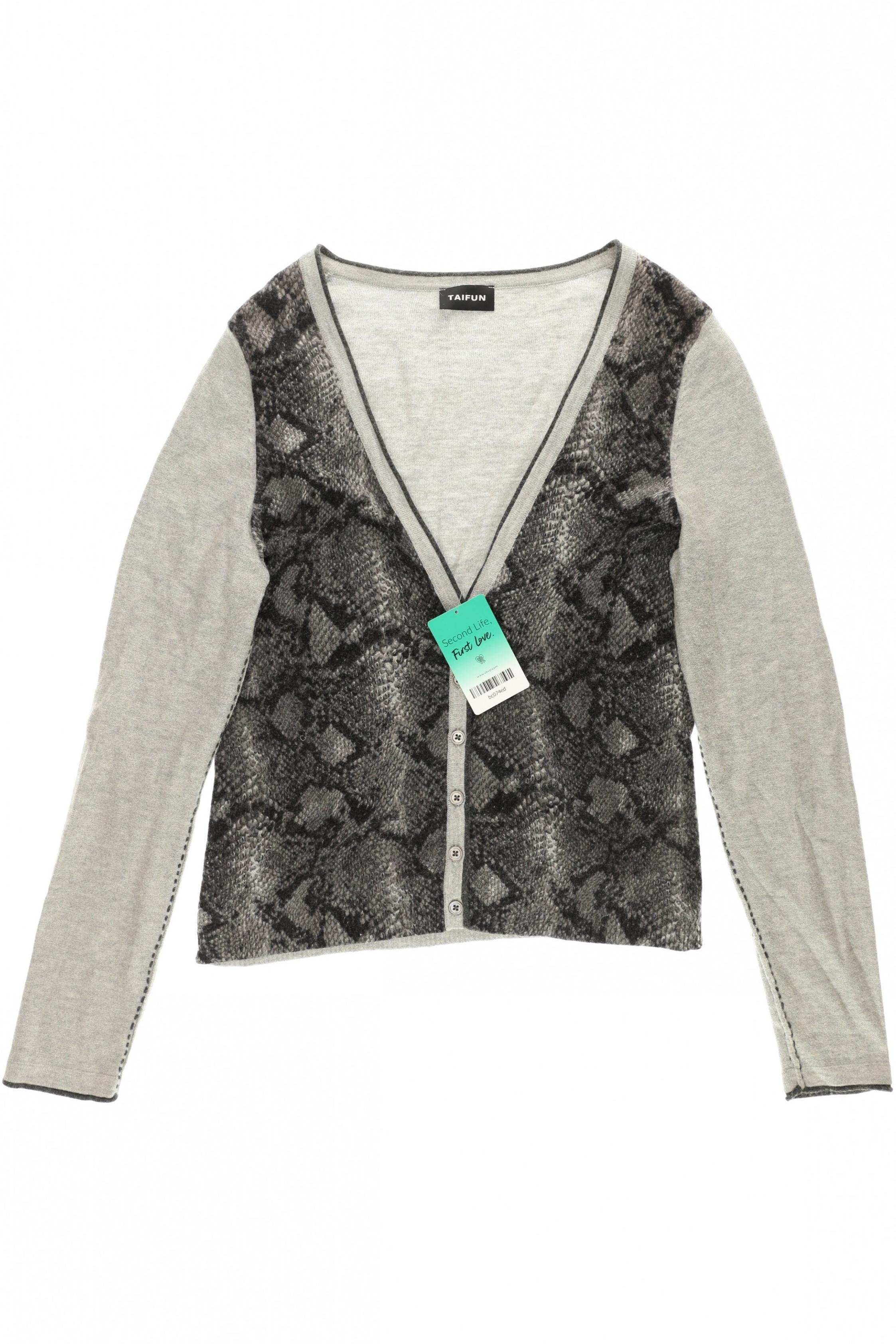 

Taifun Damen Strickjacke, grau, Gr.