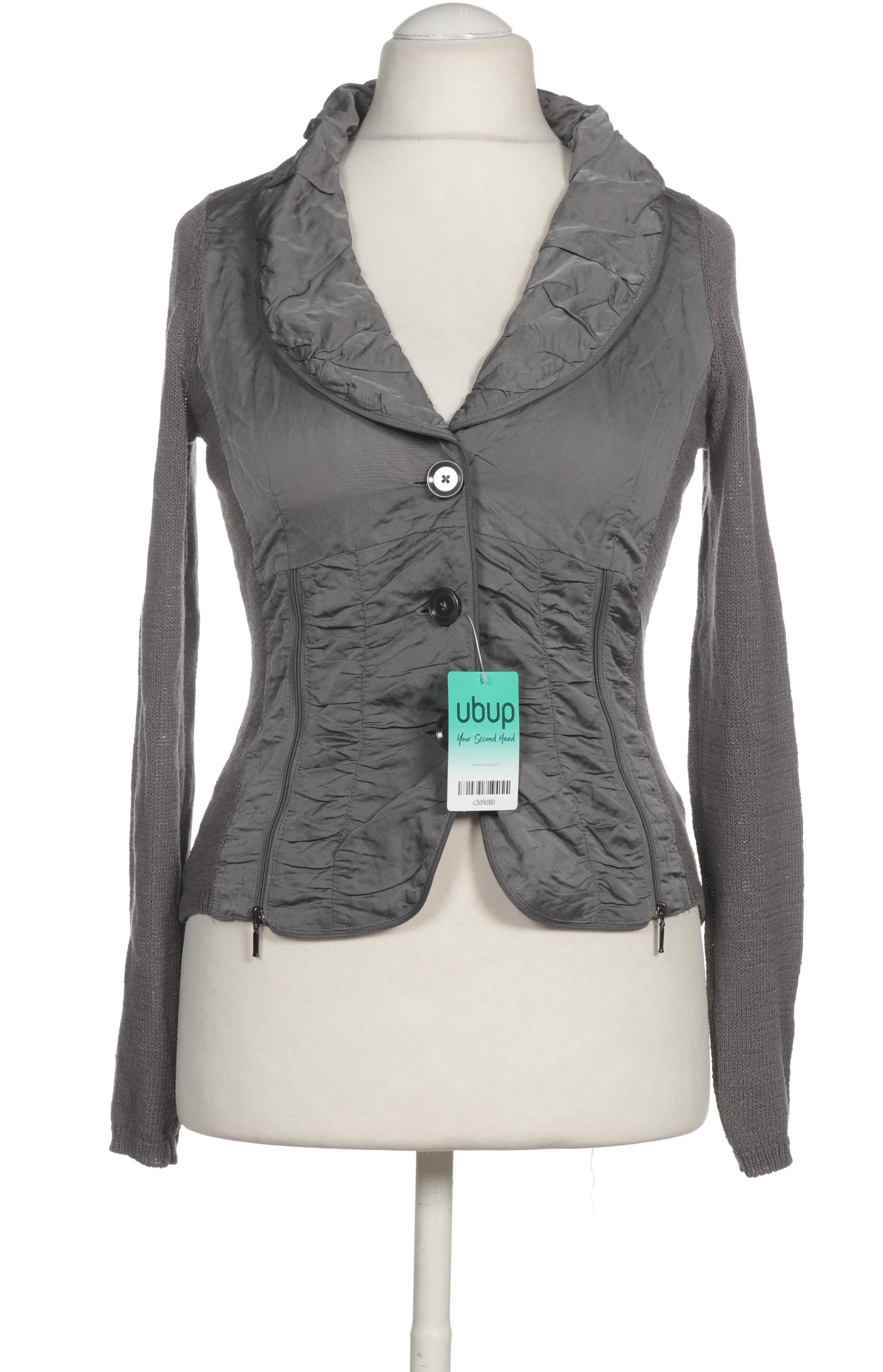 

Taifun Damen Strickjacke, grau, Gr. 36