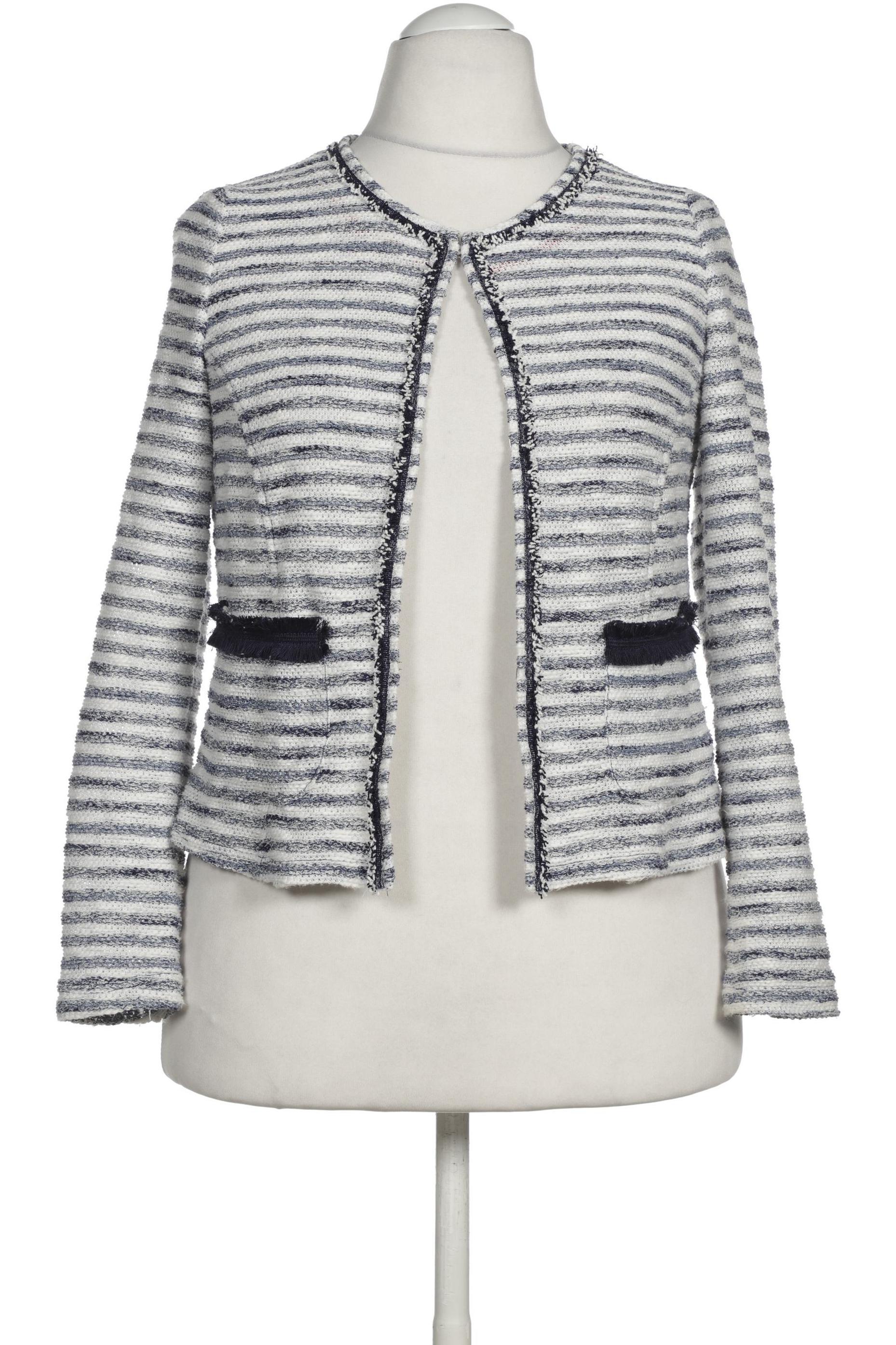 

Taifun Damen Strickjacke, blau, Gr. 42