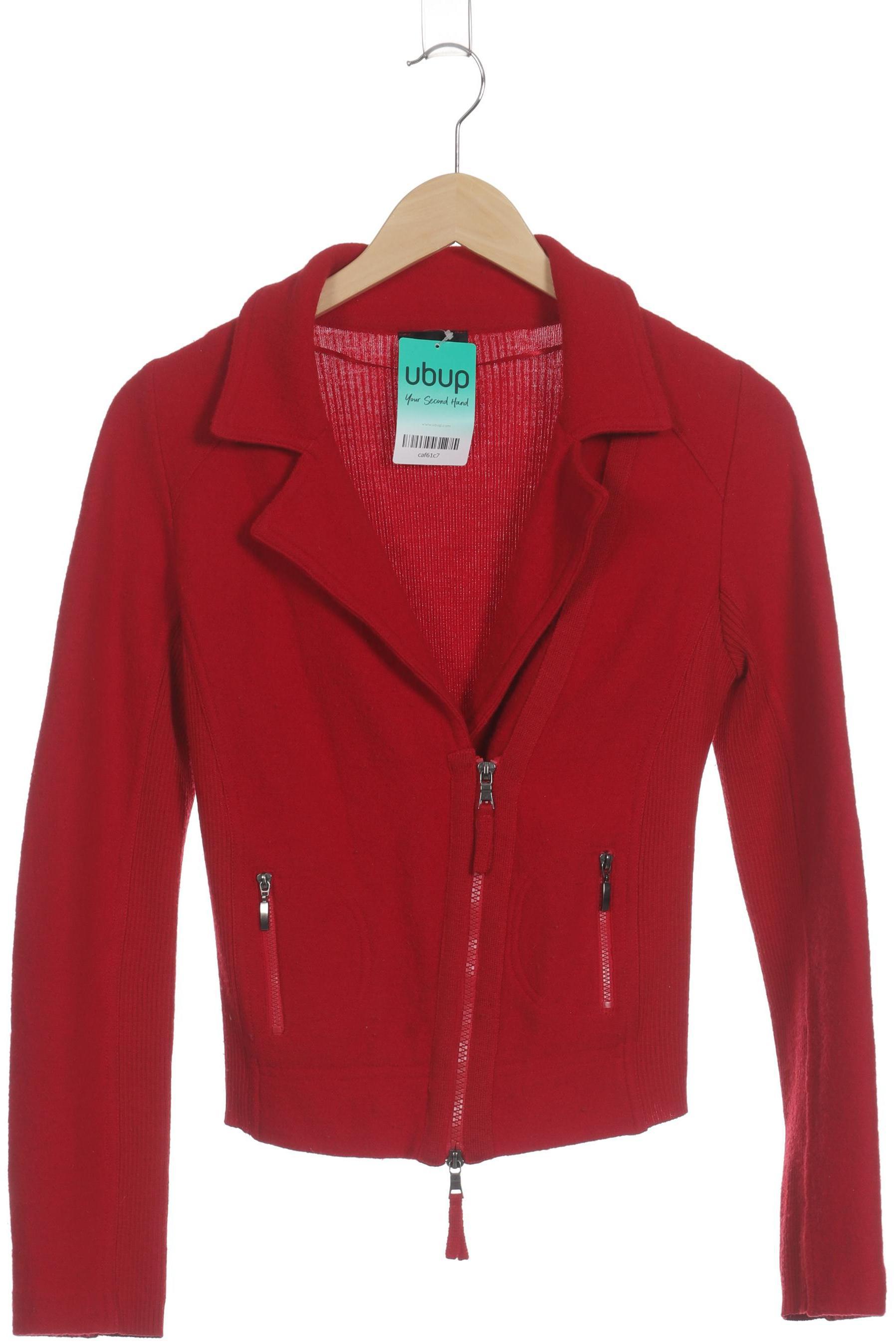 

Taifun Damen Strickjacke, rot, Gr. 34