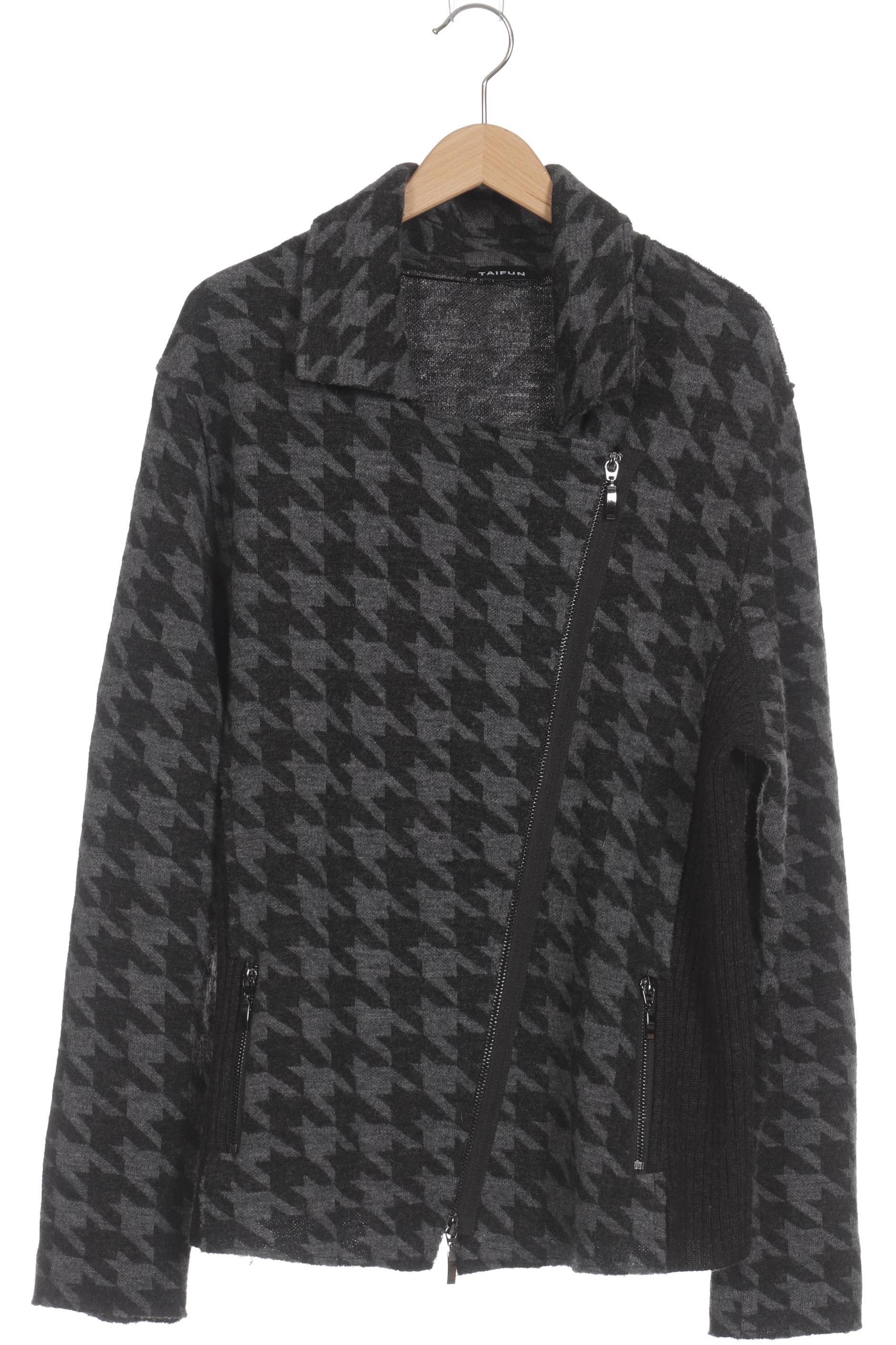 

Taifun Damen Strickjacke, grau, Gr.