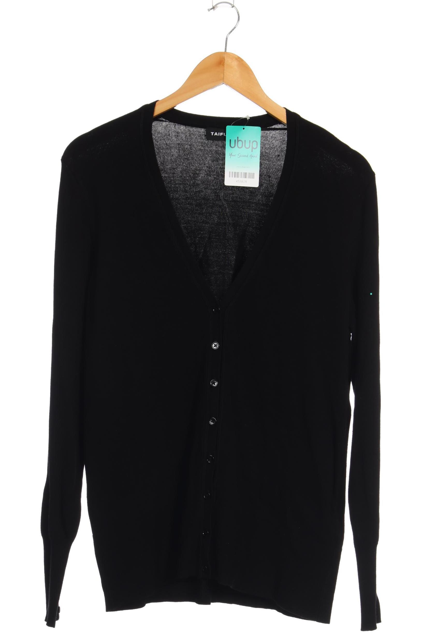 

Taifun Damen Strickjacke, schwarz, Gr. 44