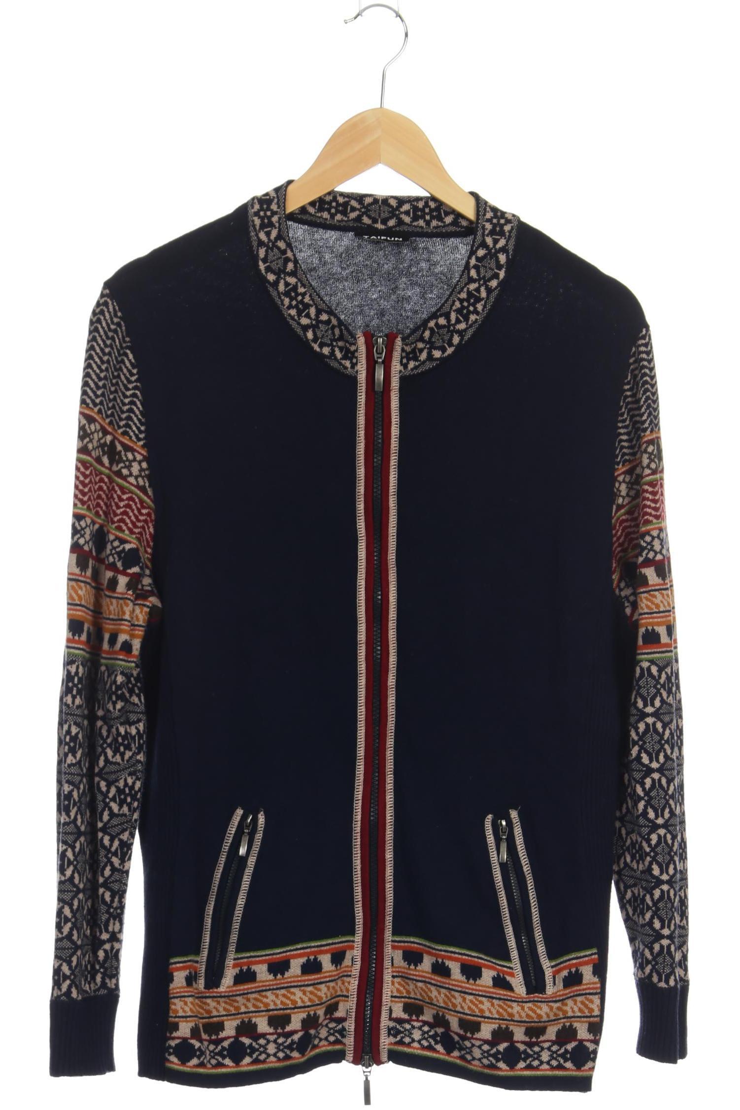 

Taifun Damen Strickjacke, blau, Gr. 46